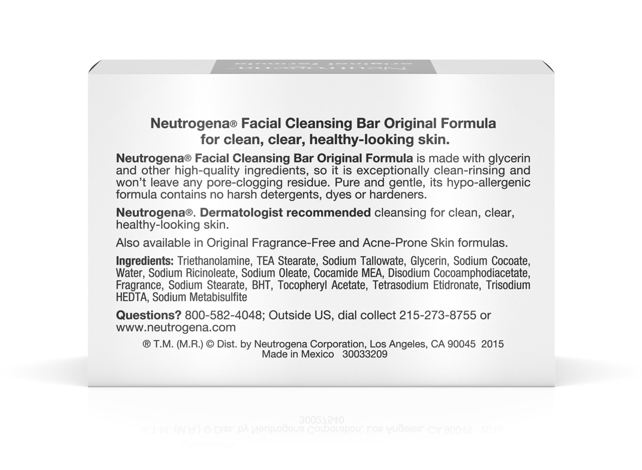 Neutrogena® Unscented Bar Soap, 3.5 oz. - Image 4