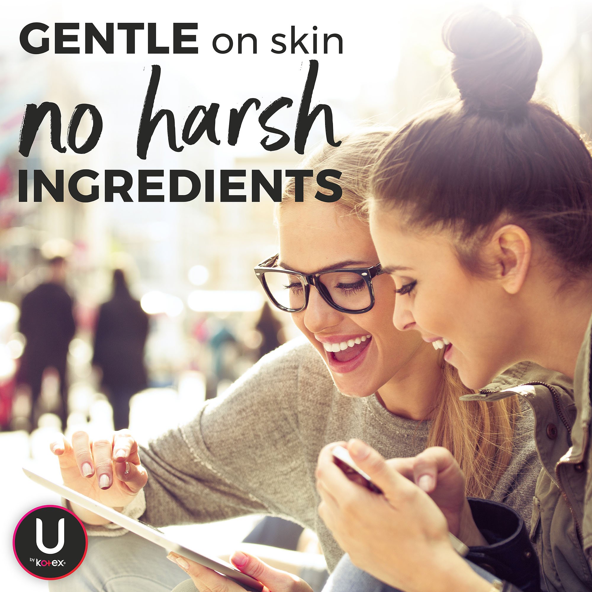 U By Kotex® Lightdays® Liners, Long - Image 2