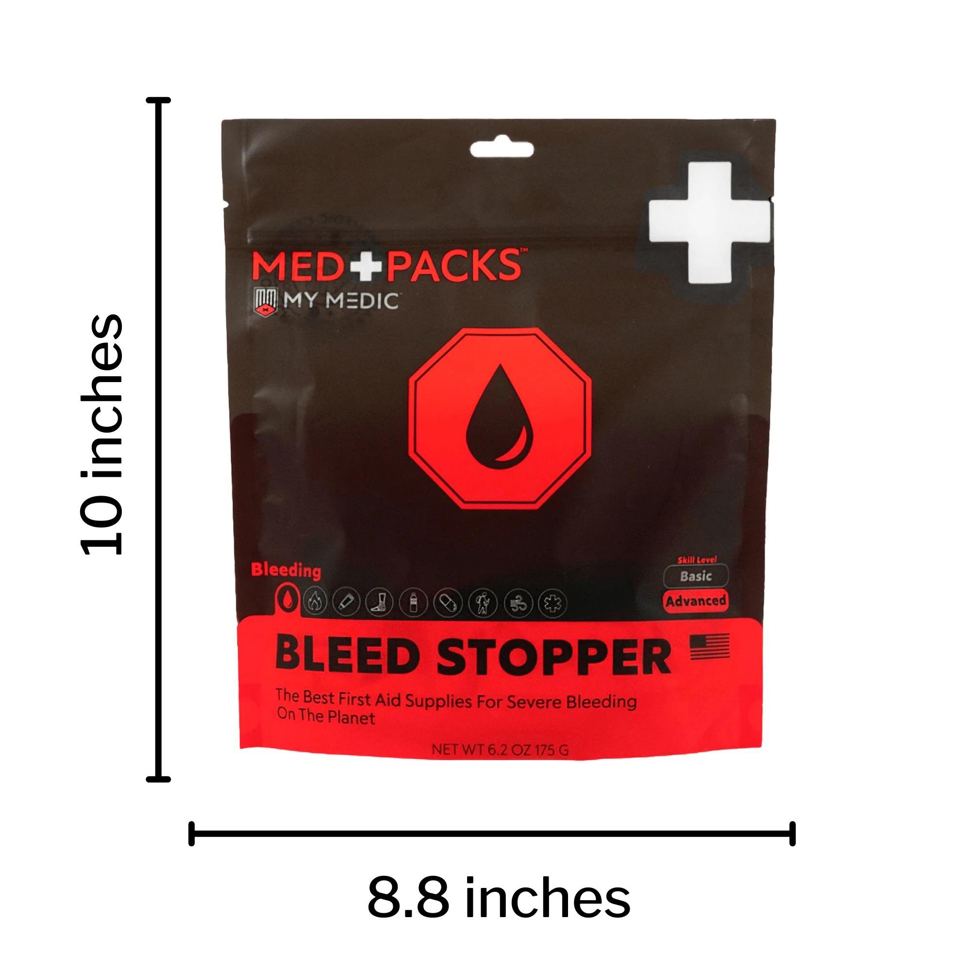 Med Packs™ First Aid Kit to Stop Bleeding - Emergency Supplies in Portable Pouch - Image 7