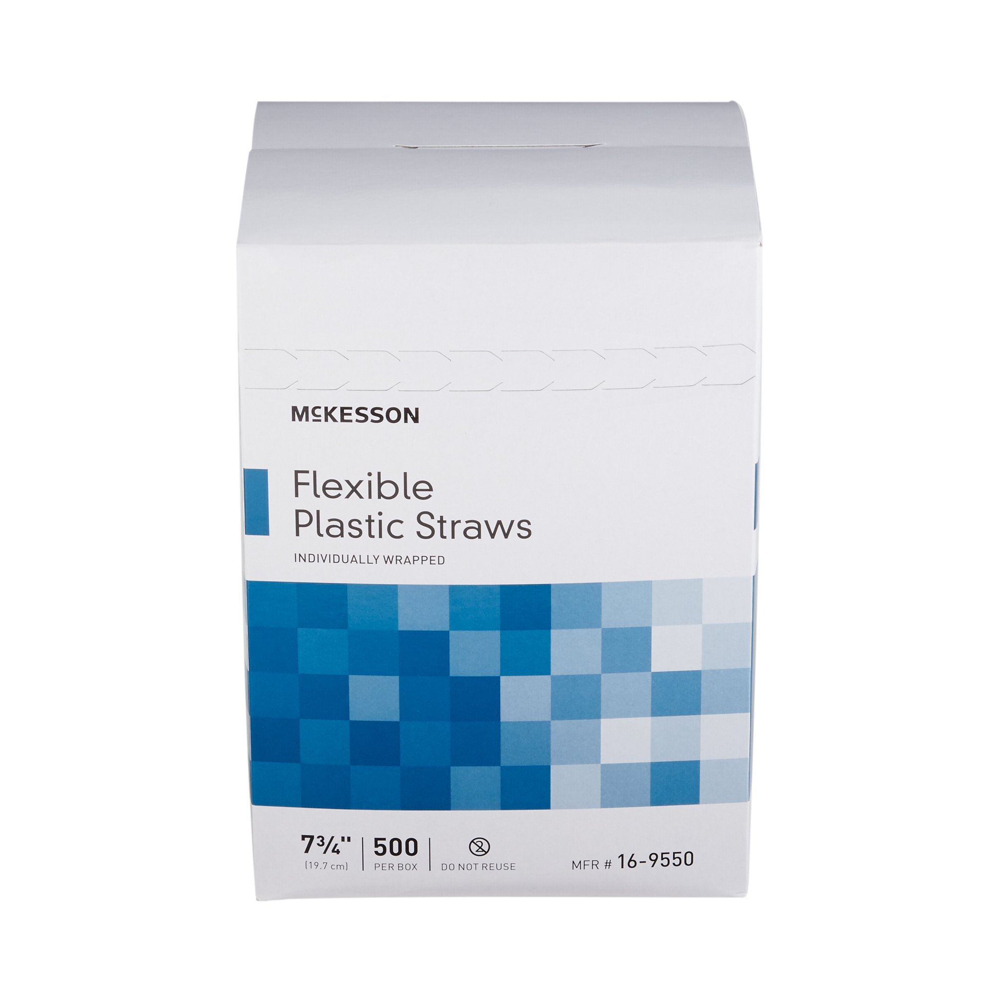 McKesson Flexible Drinking Straw, 7-3/4 Inch Length - Image 5