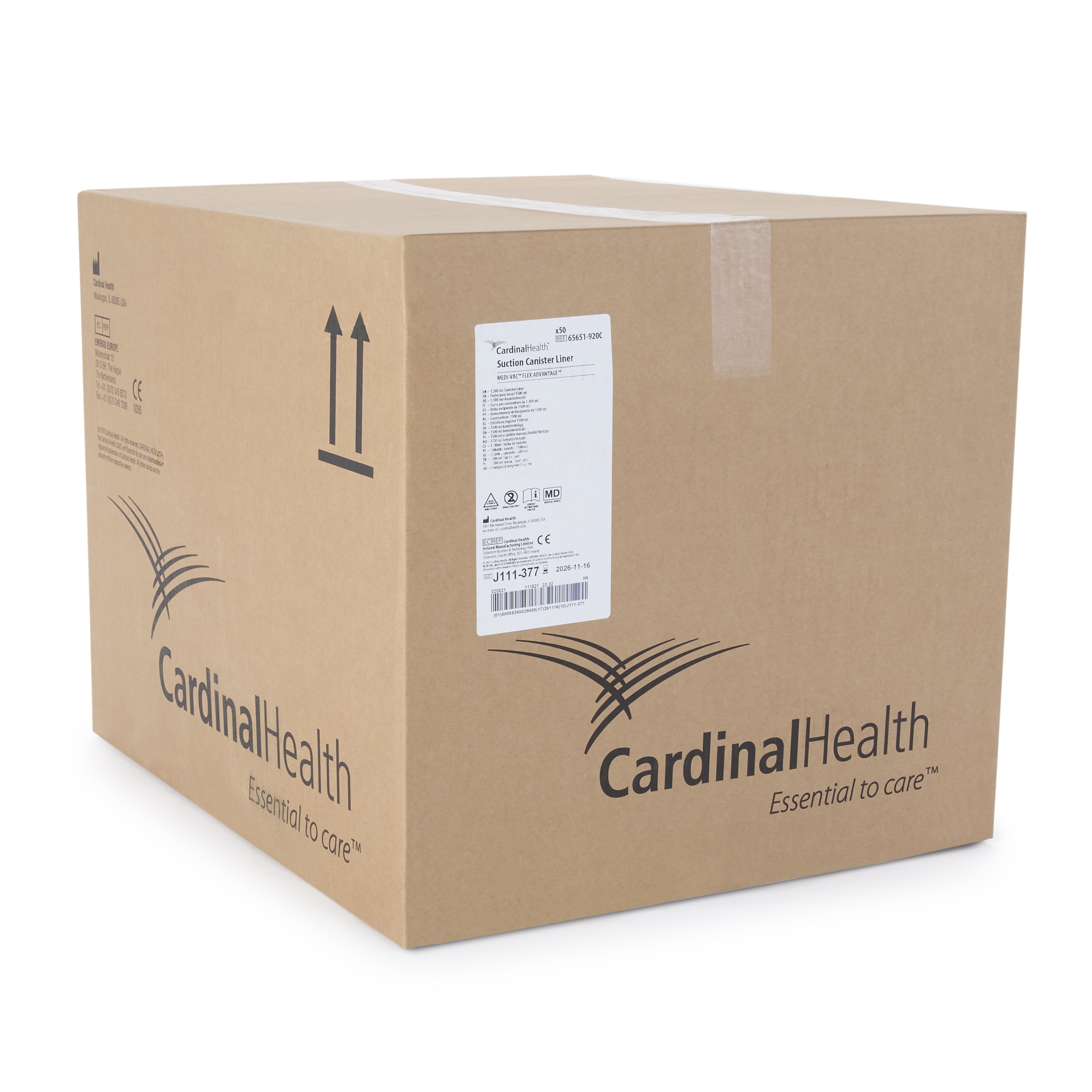 Medi-Vac® Flex Advantage® Flexible Suction Liner Kit, 1,500 mL - Image 3