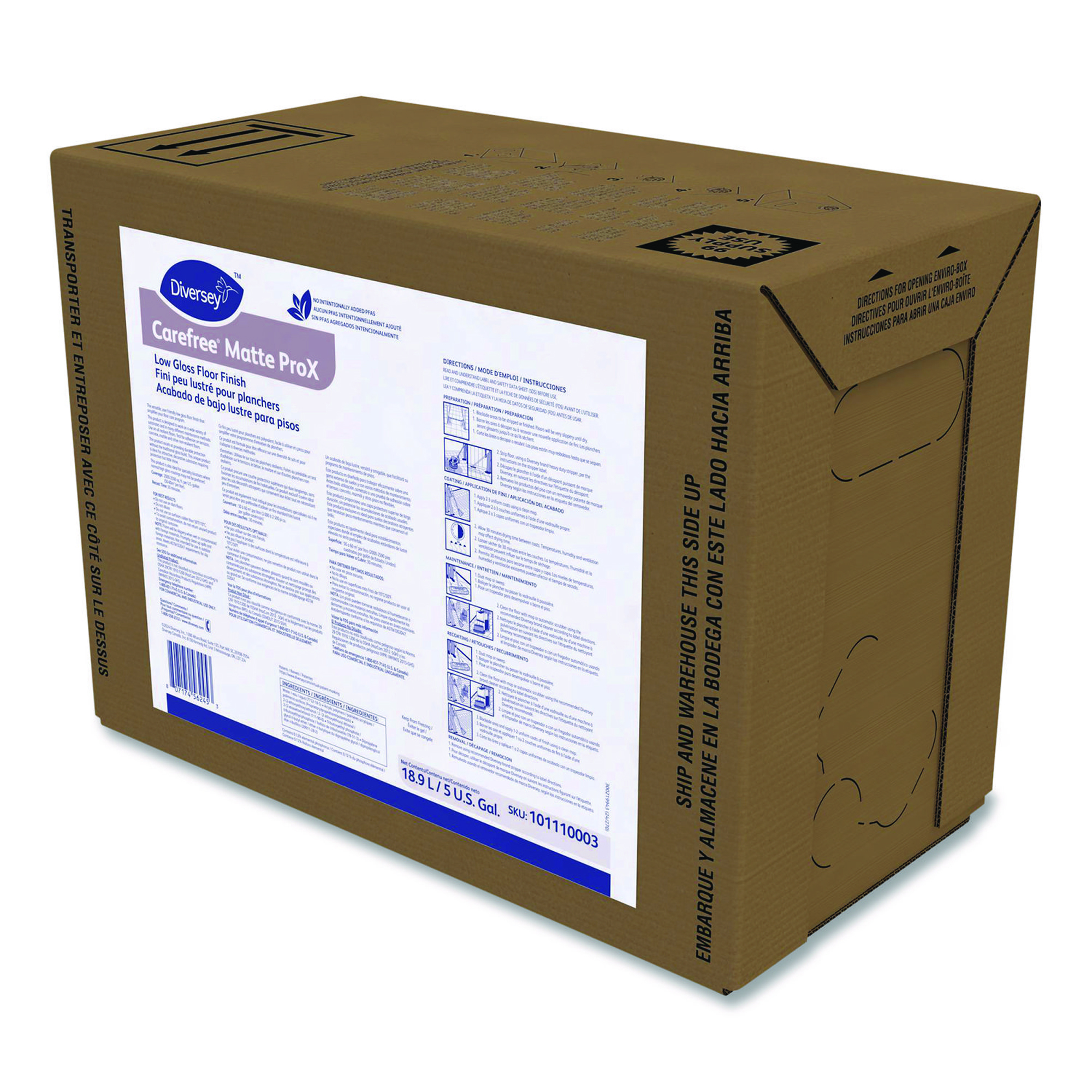 Diversey™ Carefree Matte P Floor Finish - Image 3