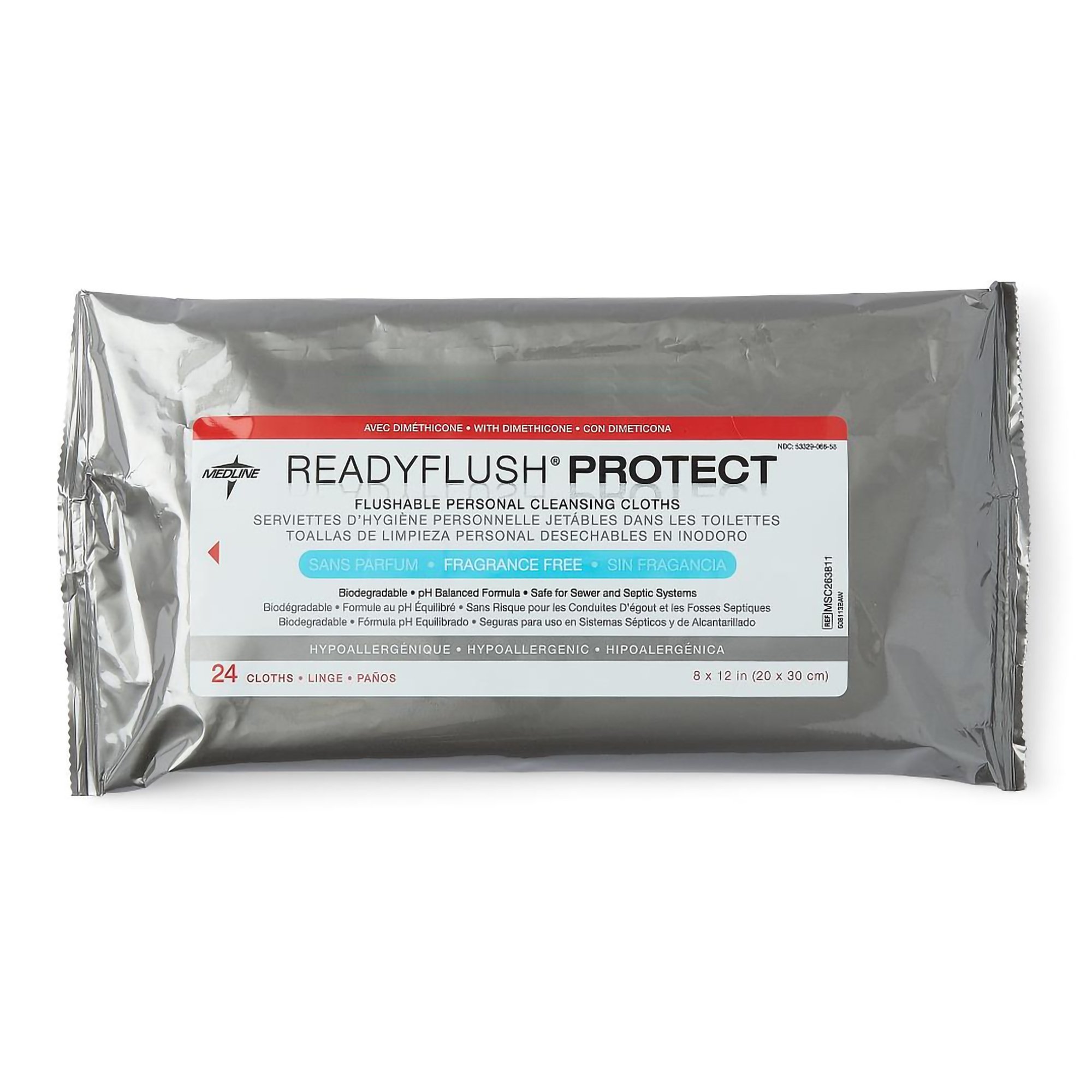 ReadyFlush® Protect Flushable Personal Cleansing Cloths