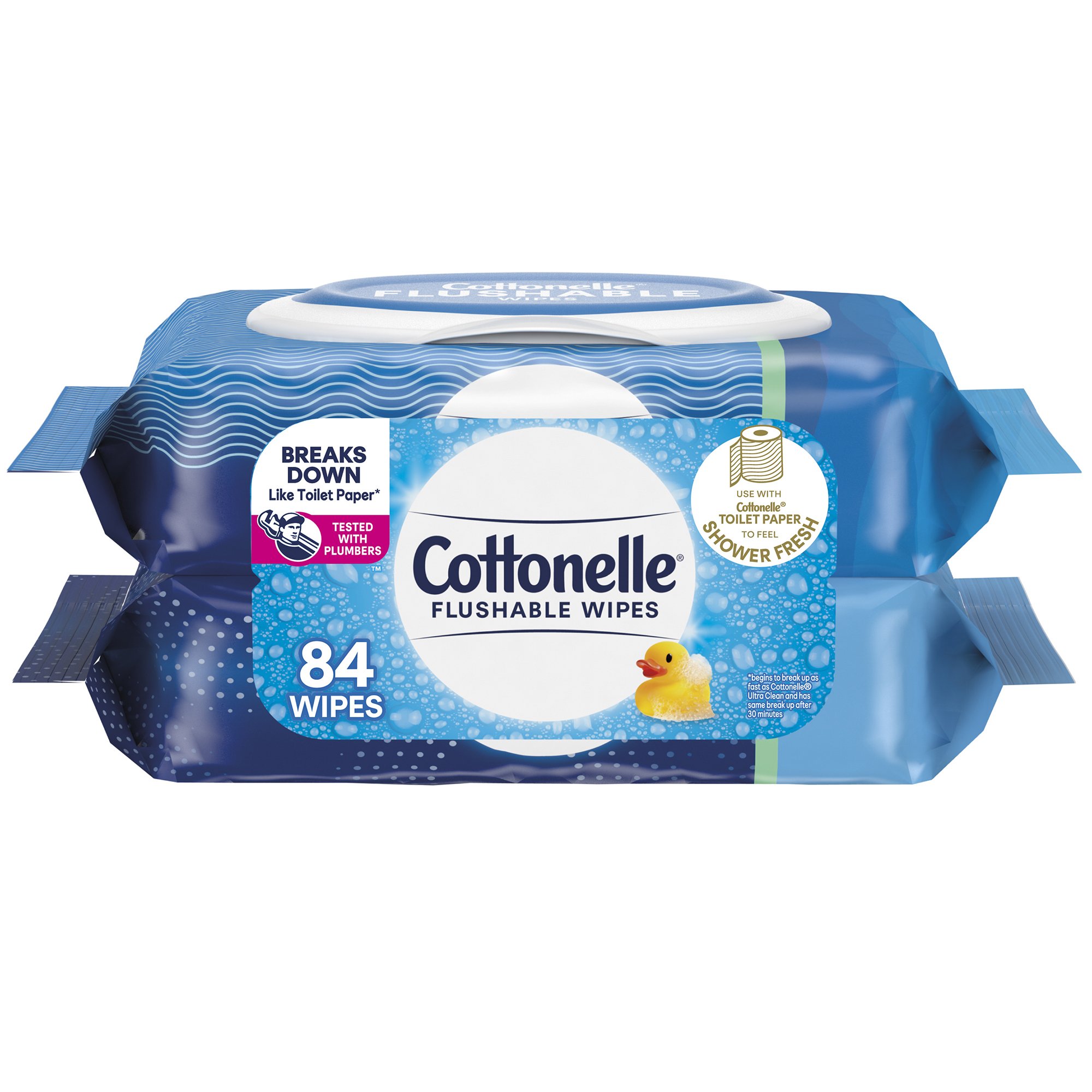Cottonelle® FreshCare® Flushable Personal Wipe