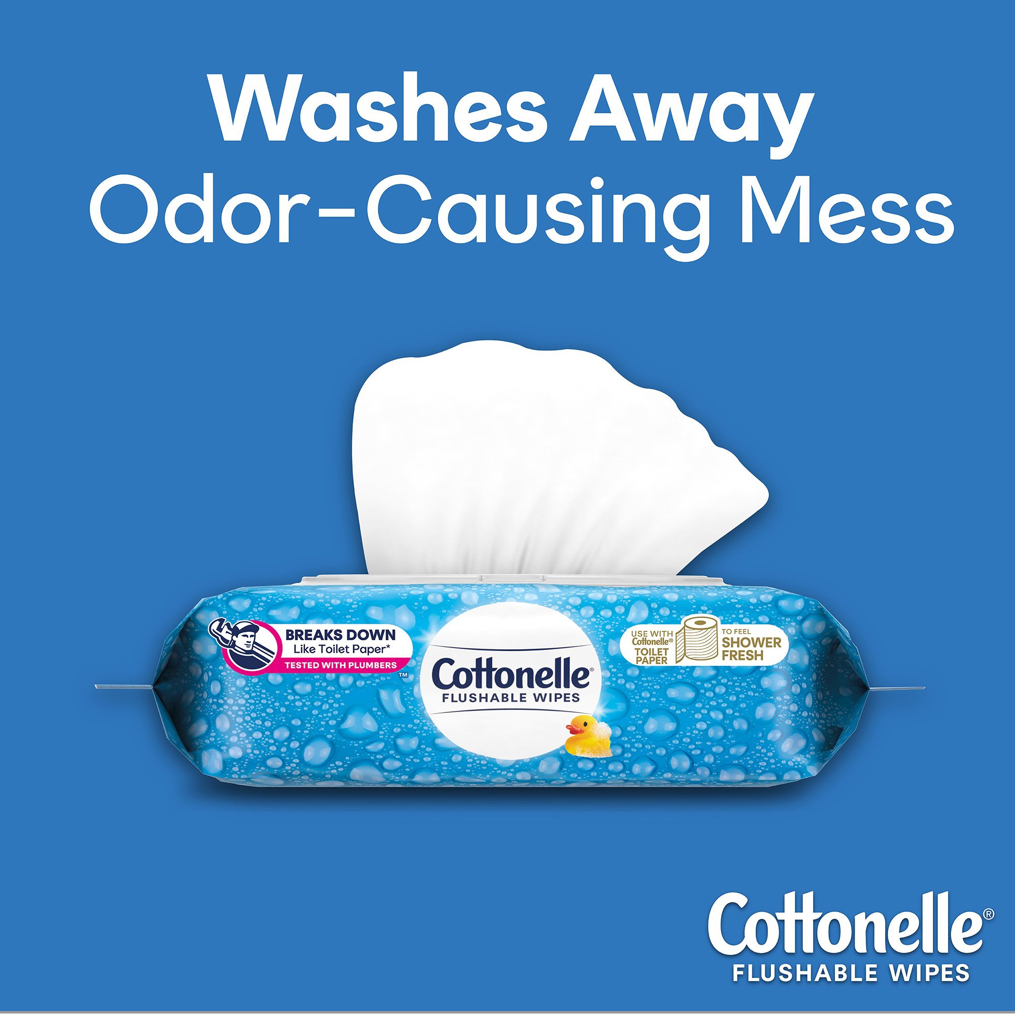 Cottonelle® FreshCare® Flushable Personal Wipe - Image 3