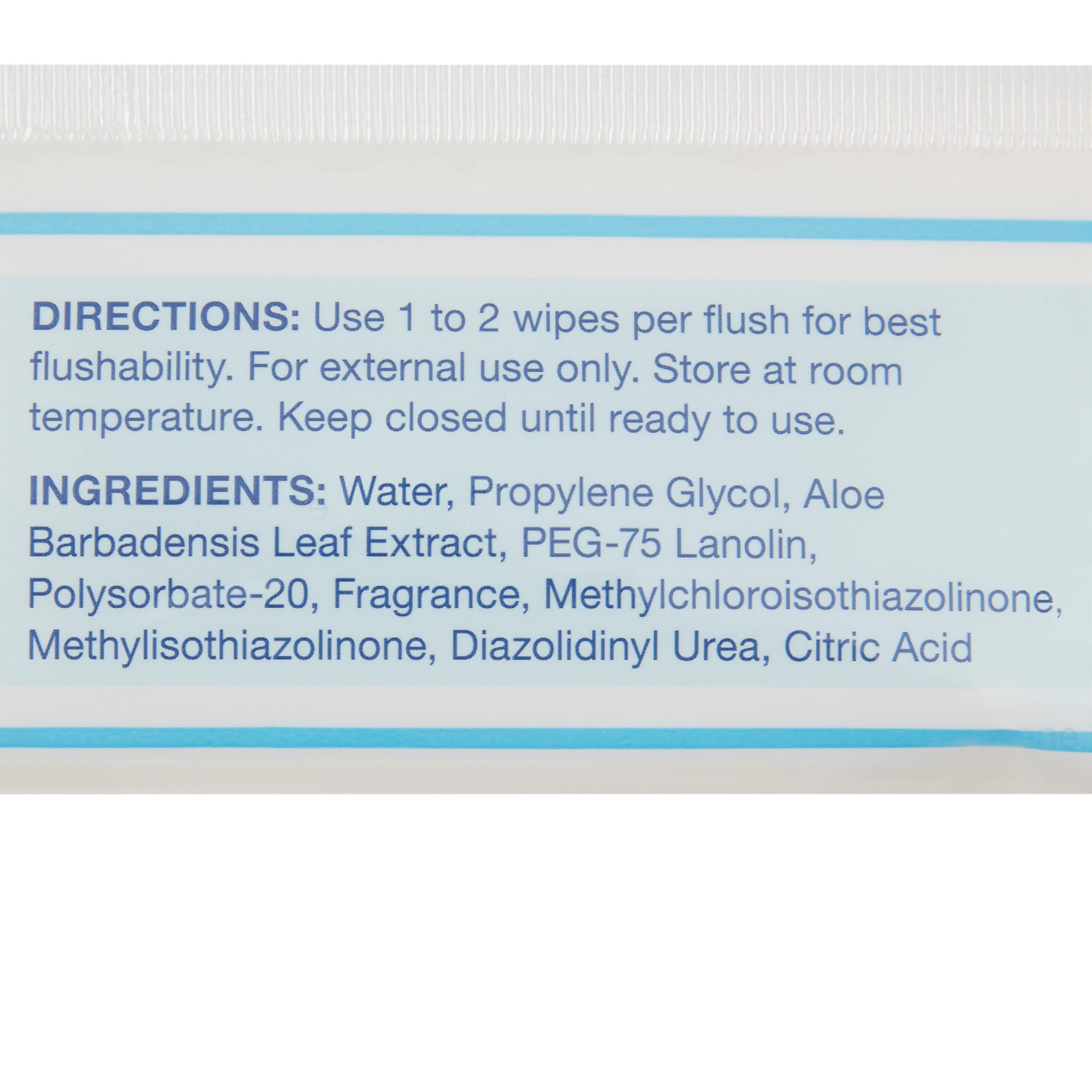 Dynarex Flush Away Personal Wipes, Adult, Soft Pack, Aloe/Lanolin - Image 3