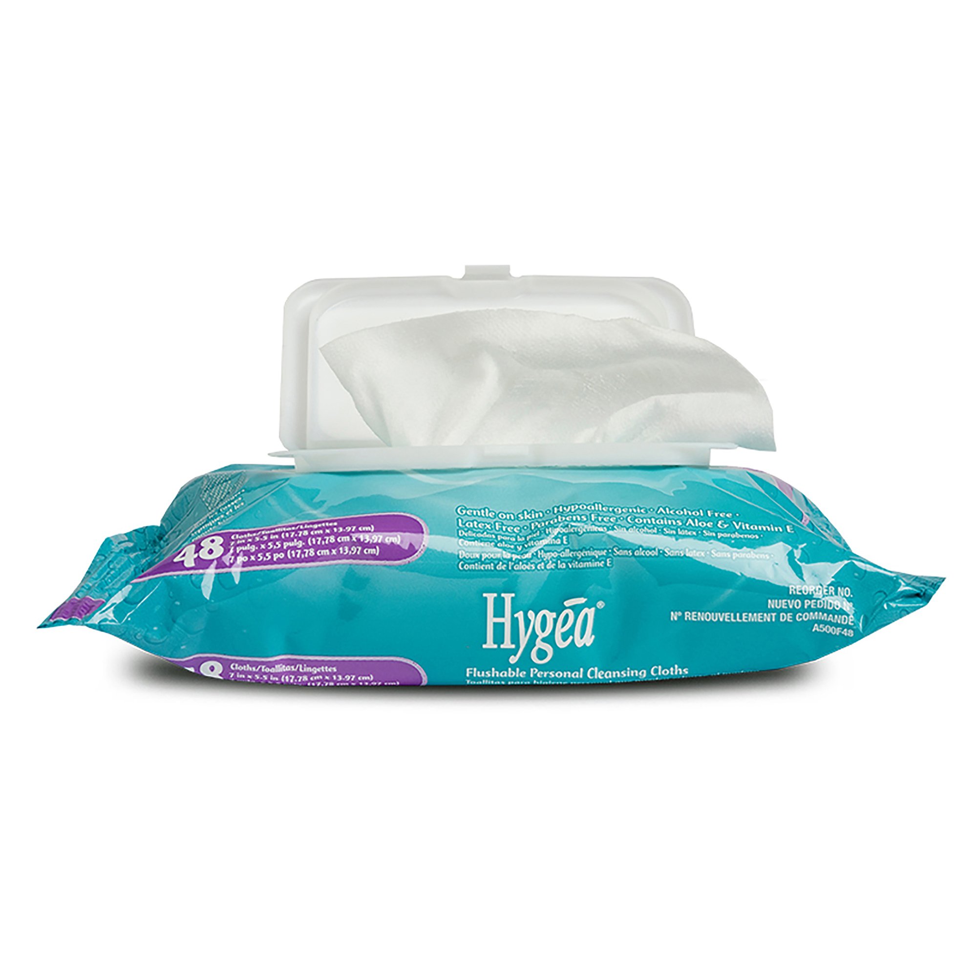 Hygea® Floral Scent Personal Cleansing Cloths - Image 2
