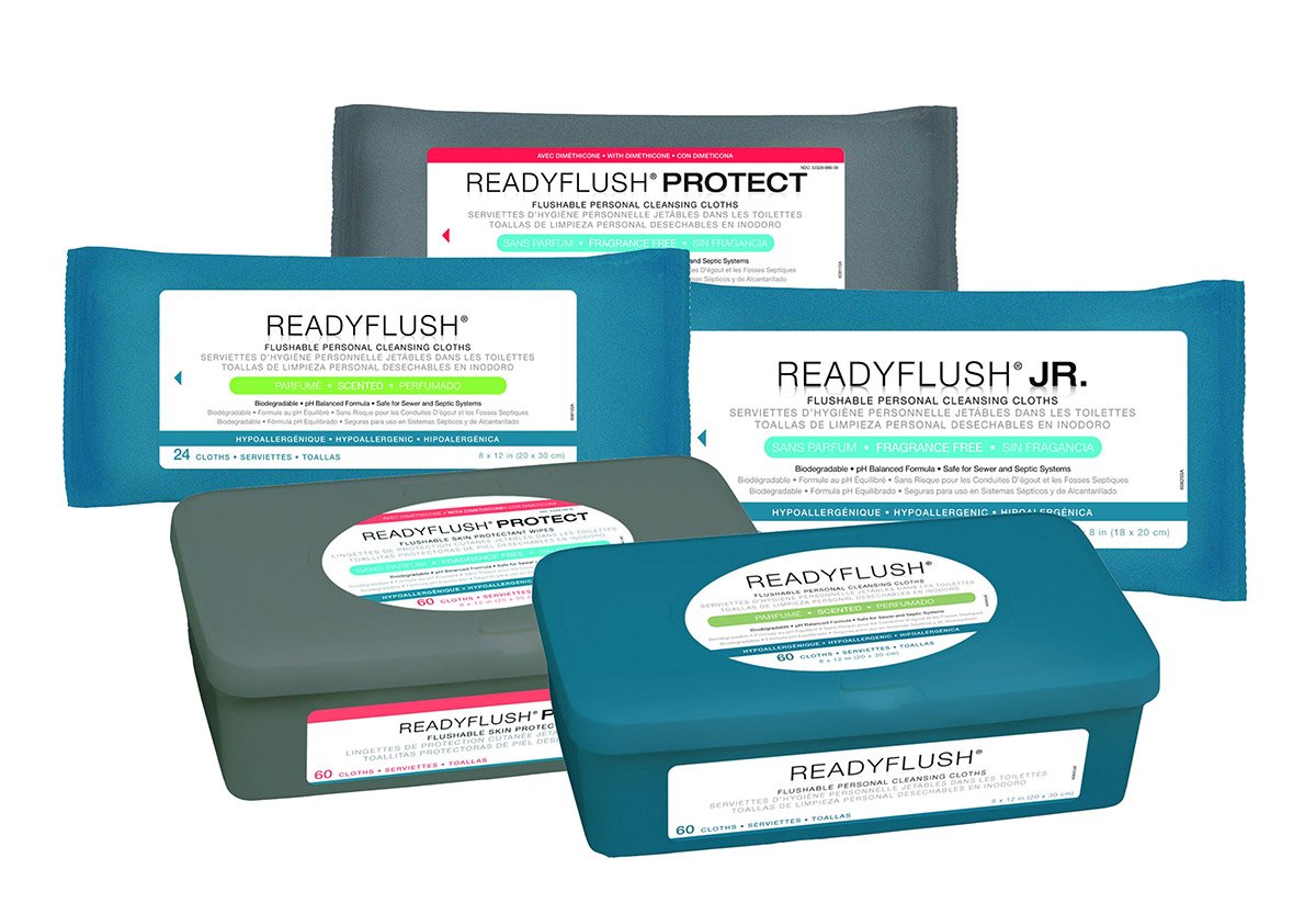 ReadyFlush® Flushable Personal Wipe