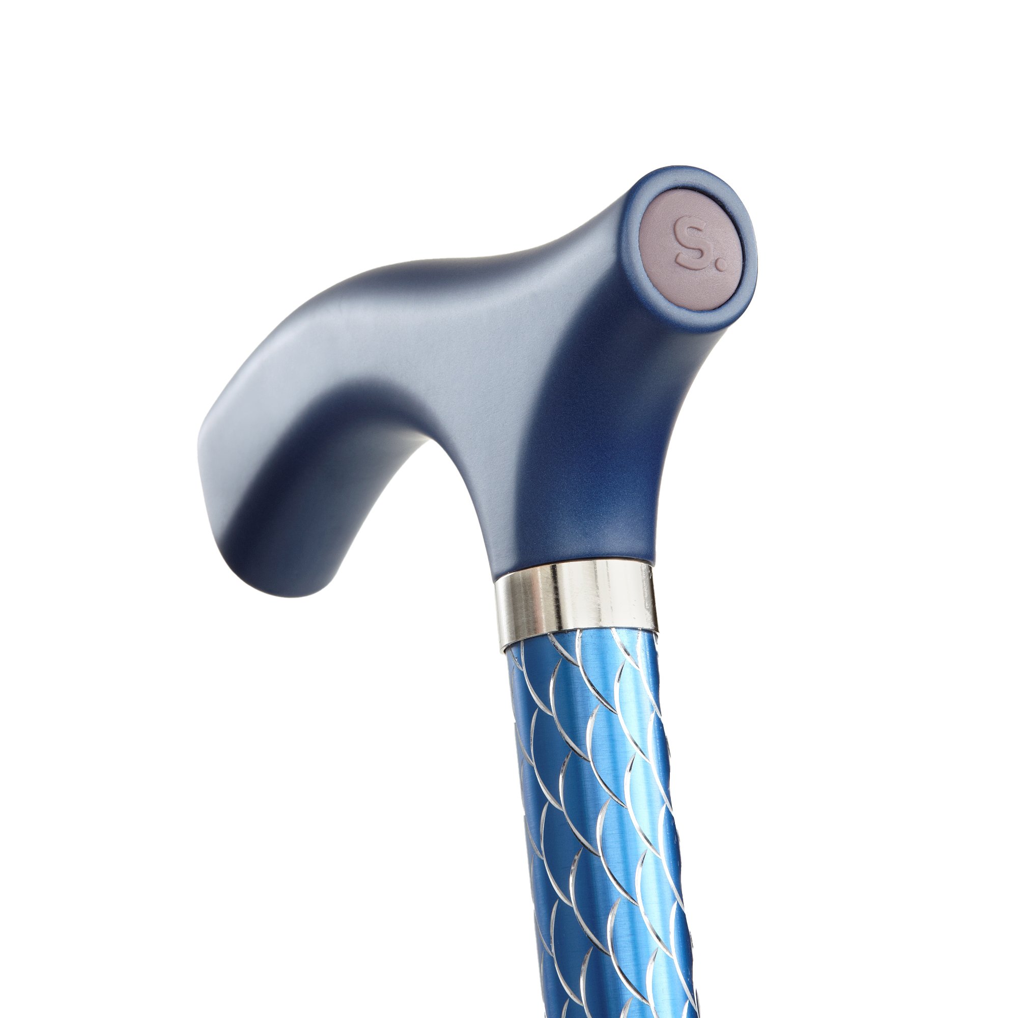 Switch Sticks® Folding Cane, Azure Blue, 32 to 37 Inch Height - Image 4