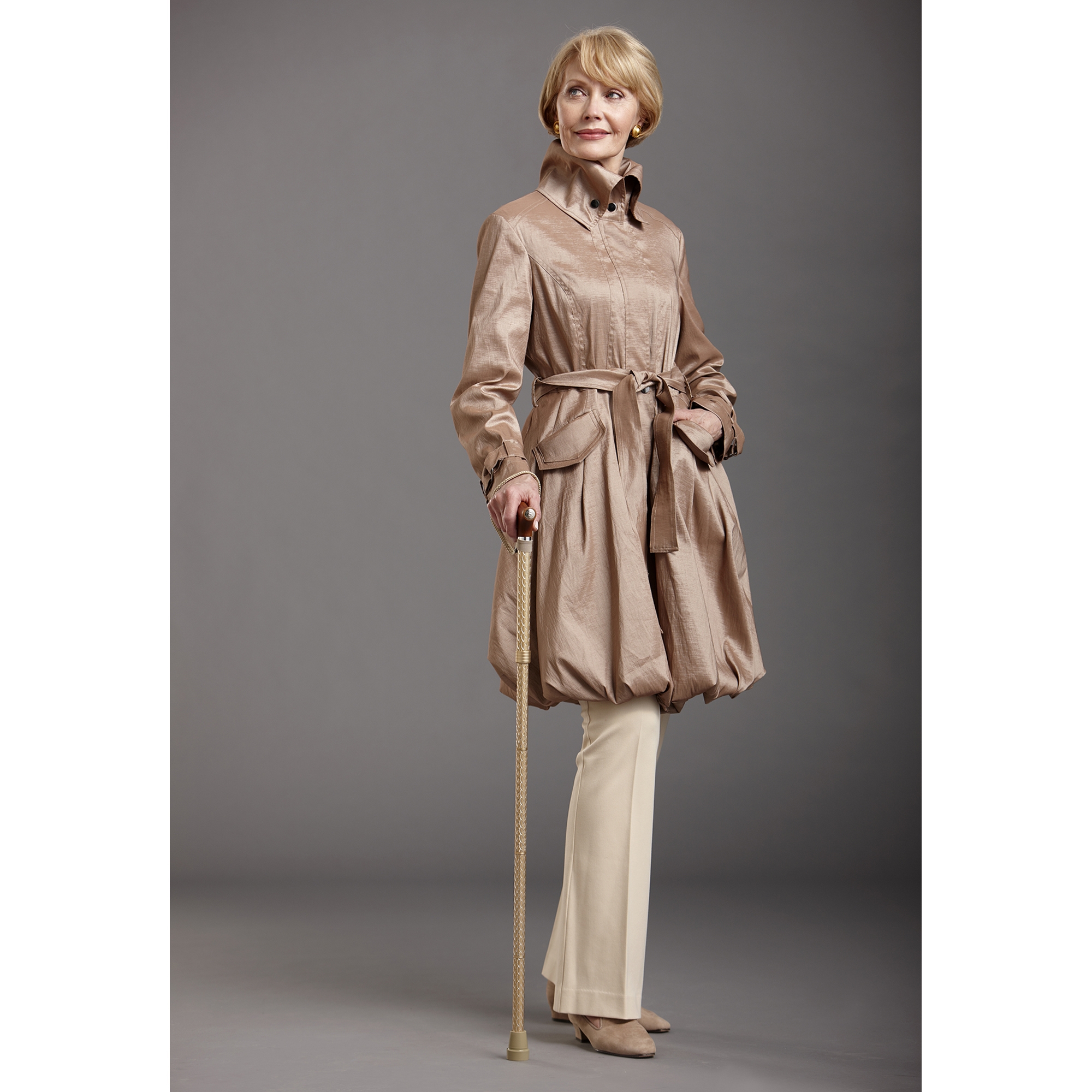 Switch Sticks® Folding Cane, Pearl Gold, 32 to 37 Inch Height - Image 5