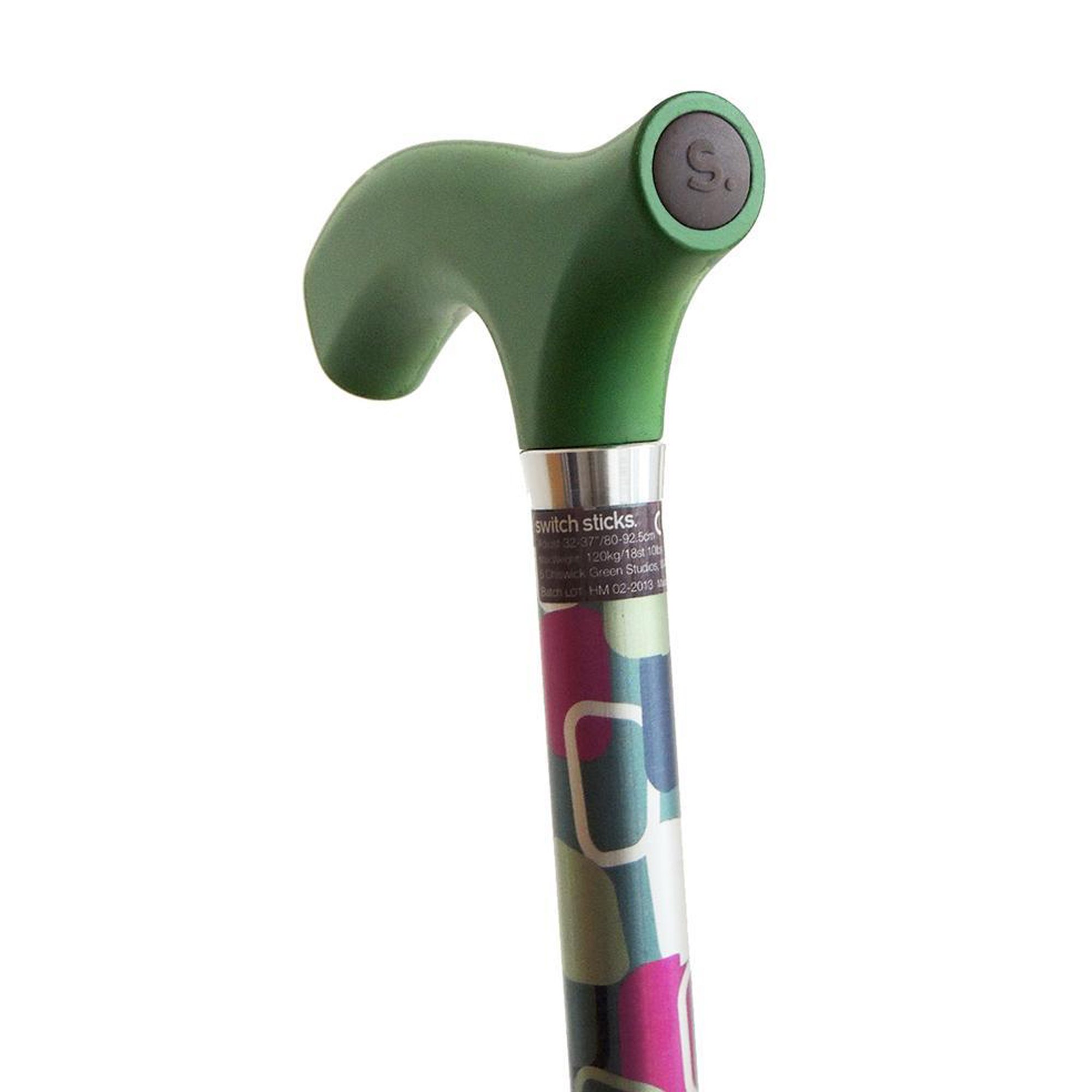 Switch Sticks® Folding Cane, Vienna Print, 32 to 37 Inch Height - Image 2