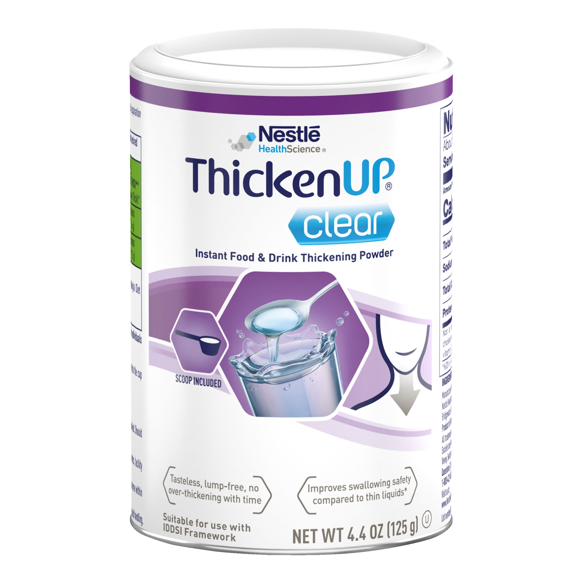 ThickenUp® Clear Food and Beverage Thickener, 4.4 oz. Canister - Image 2