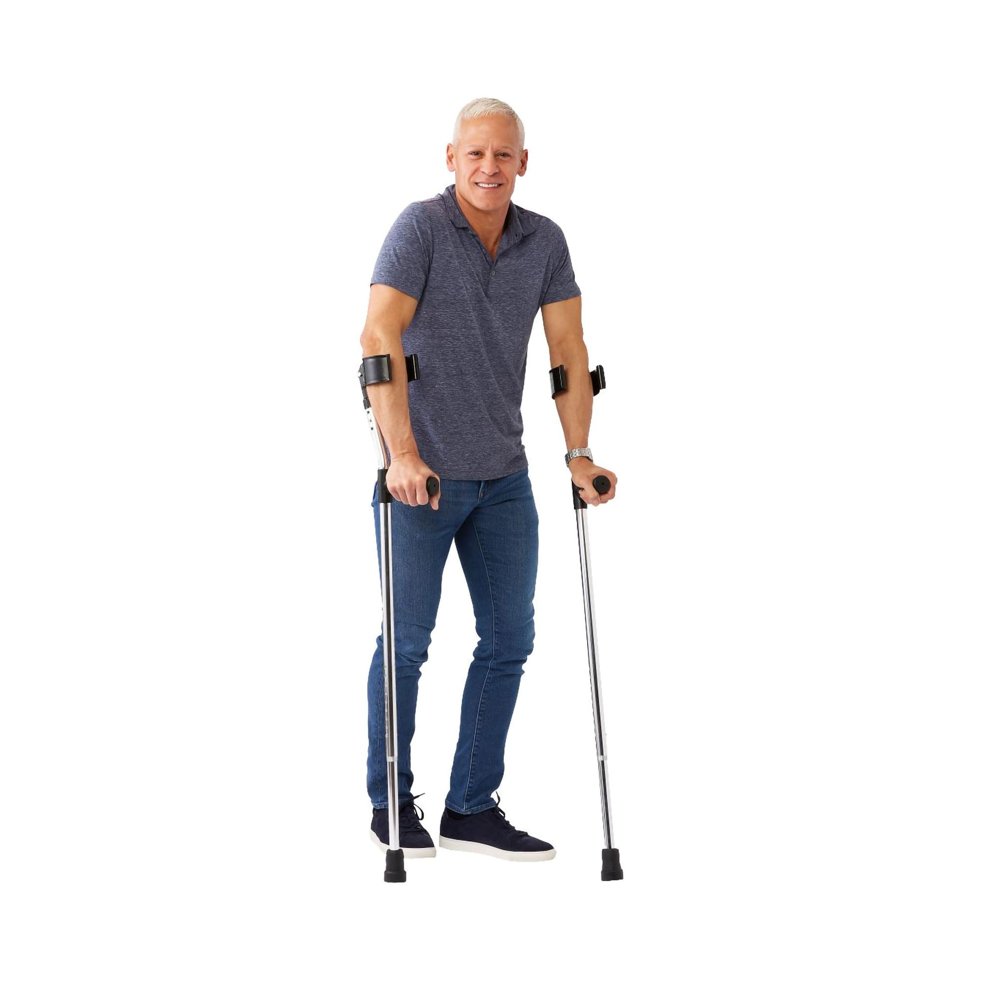 Guardian® Forearm Crutch, 35 - 41 inch adjustable height - Image 2