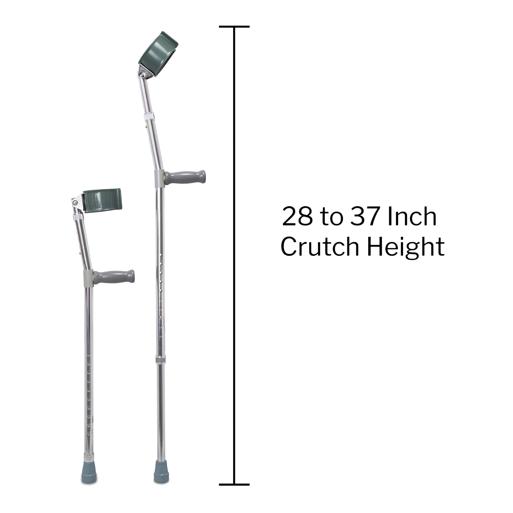McKesson Forearm Crutch - Image 3