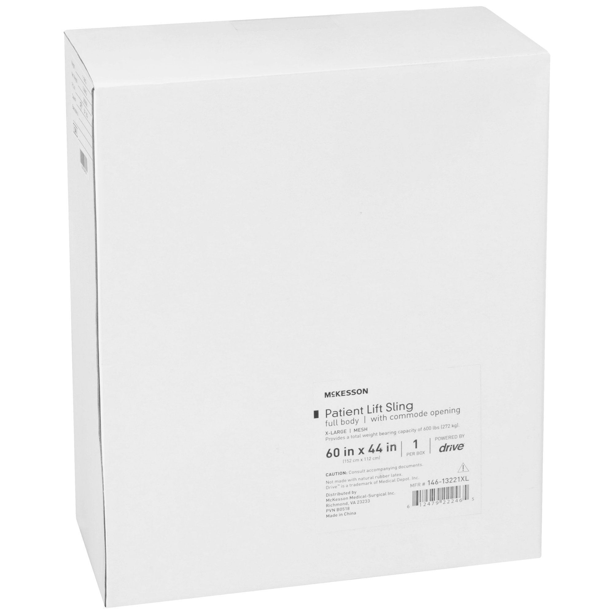 McKesson Mesh Full Body Commode Sling, Extra Large - Image 3