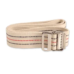 dynarex® Pinstripe Gait Belt with Metal Buckle, 60-Inch Length