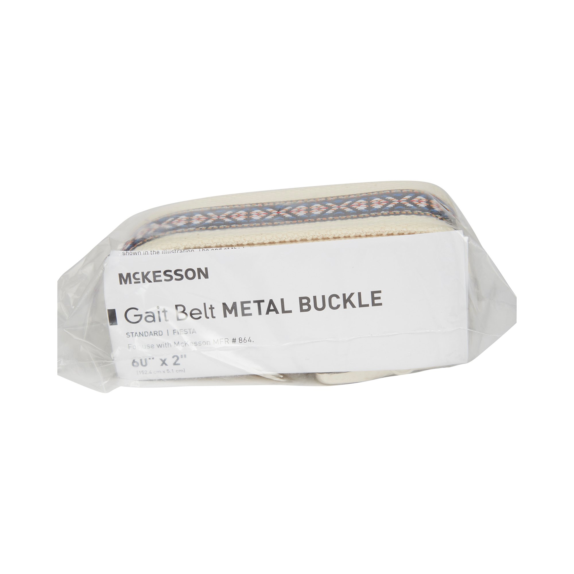 McKesson Fiesta Design Gait Belt, 60 Inch - Image 2