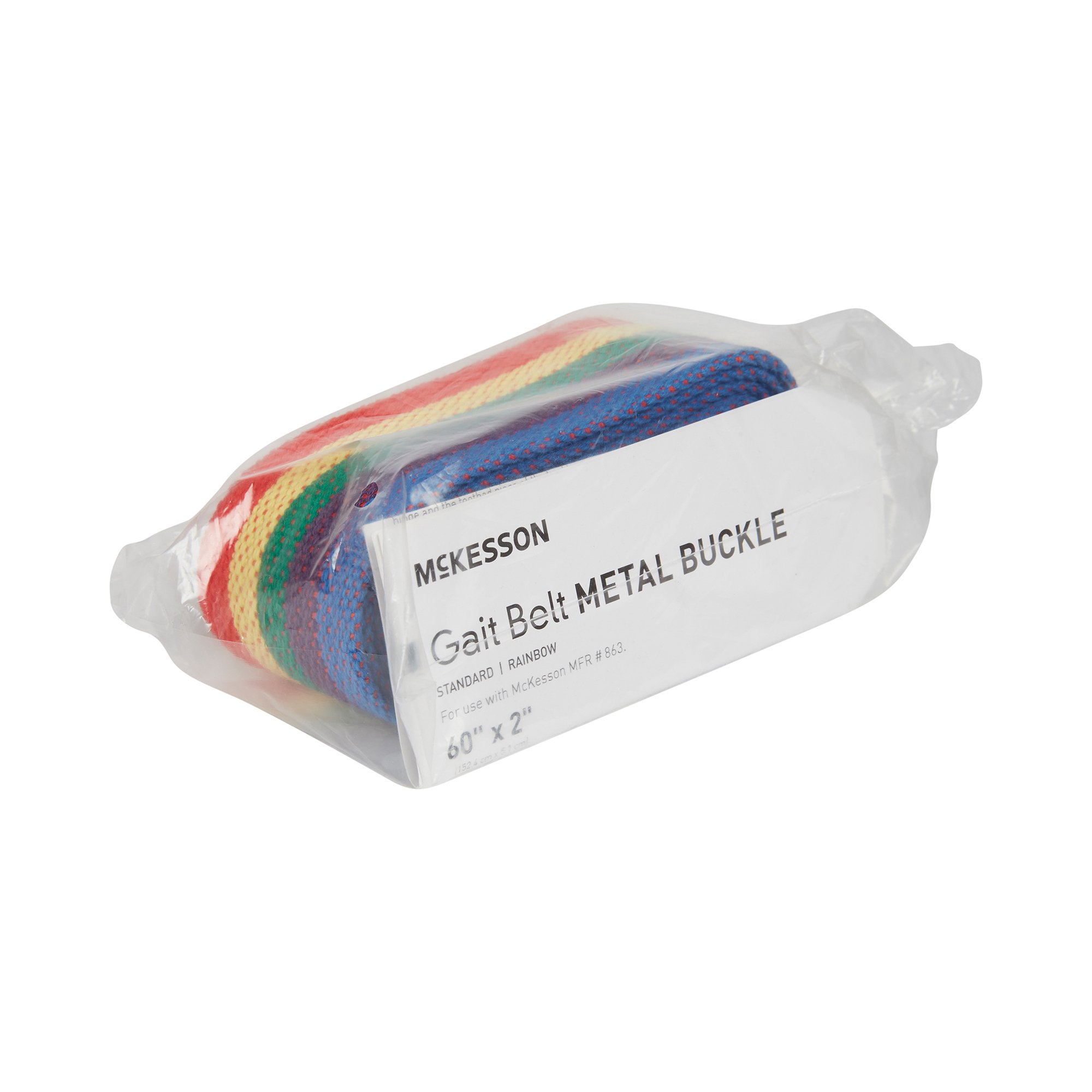 McKesson Rainbow Design Gait Belt, 60 Inch - Image 2