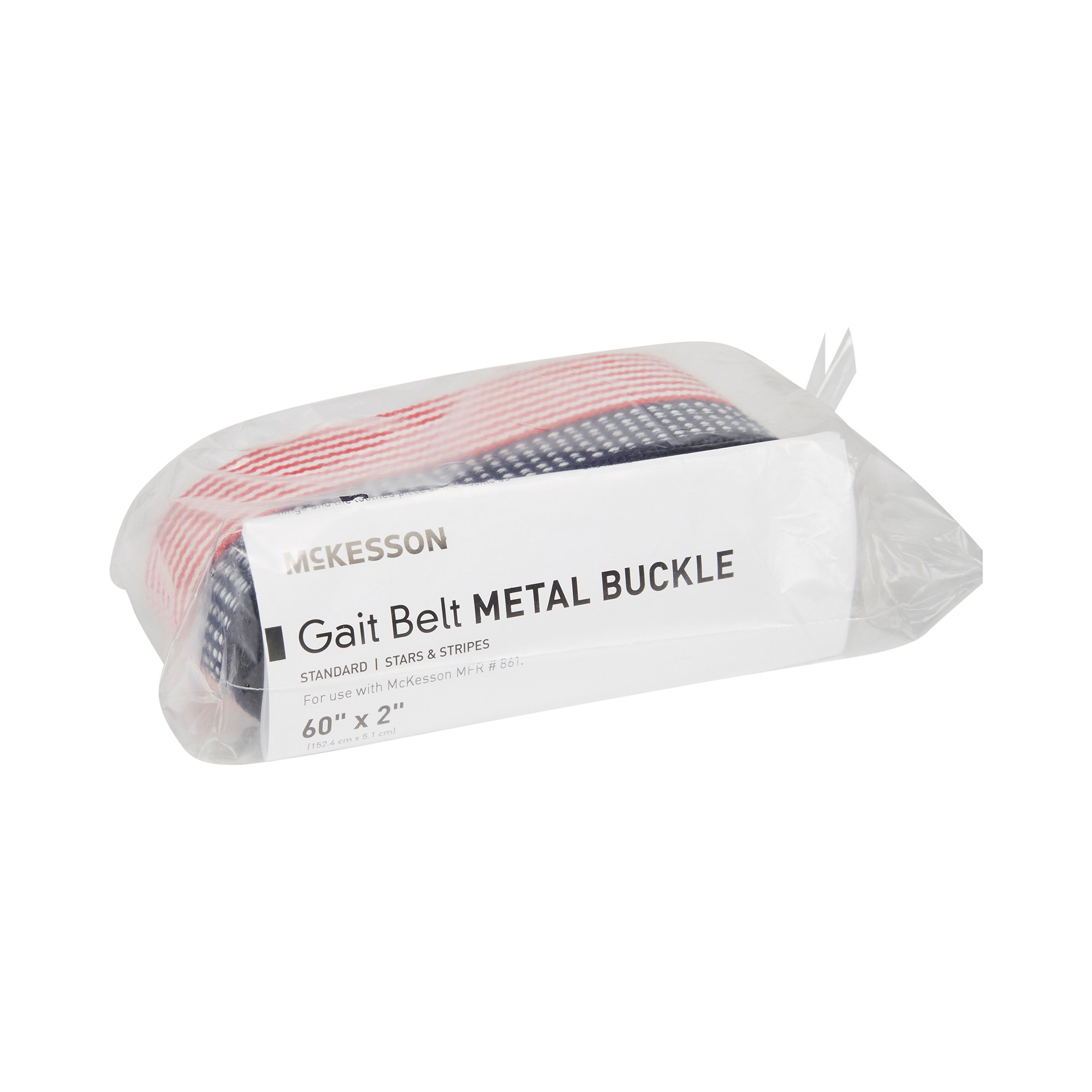 McKesson Stars and Stripes Gait Belt, 60 Inch - Image 3