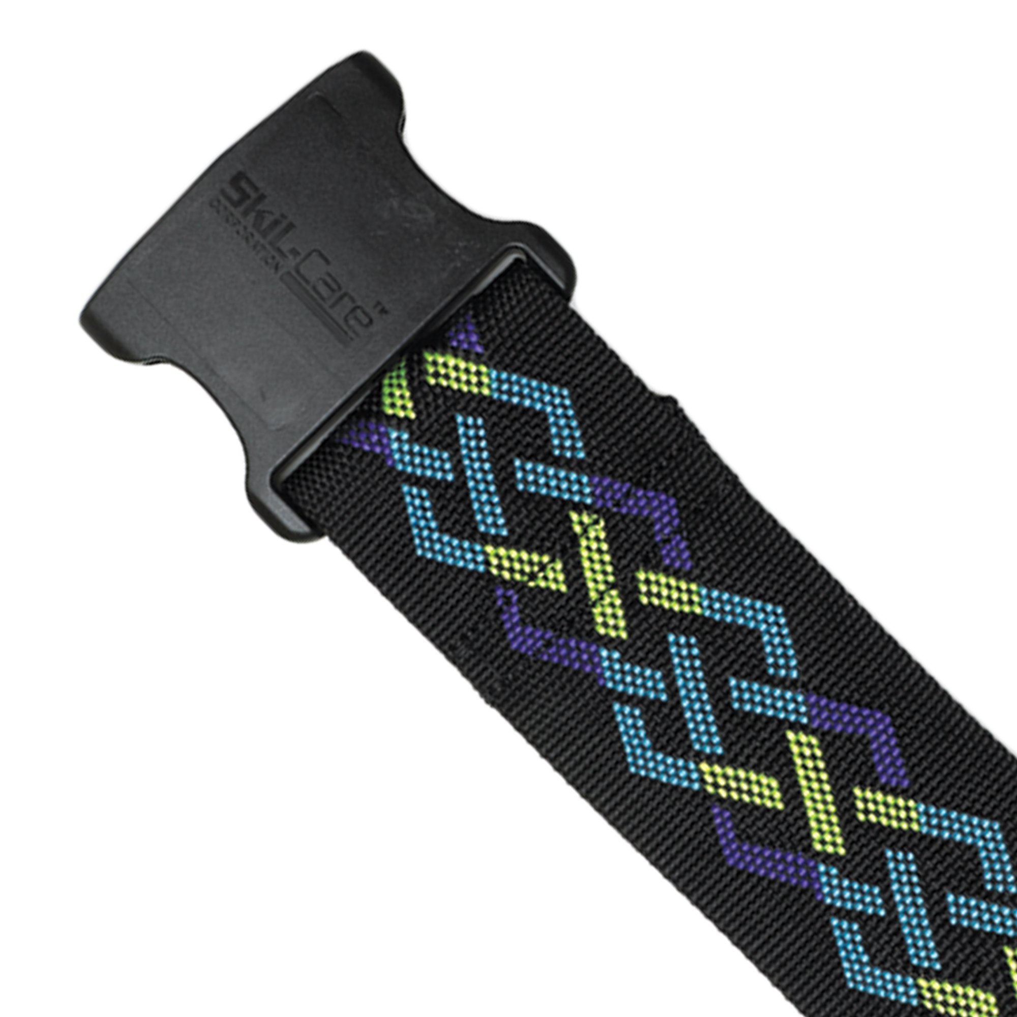 SkiL-Care™ Nylon Gait Belt with Delrin Buckle, Geo-Pattern C - Image 2