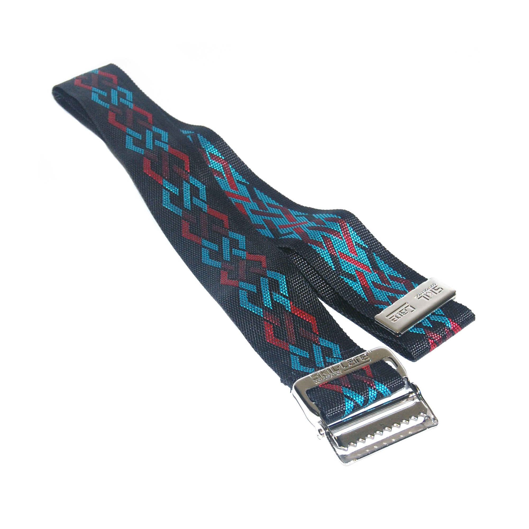 SkiL-Care™ Nylon Gait Belt with Metal Buckle, Geo-Pattern A