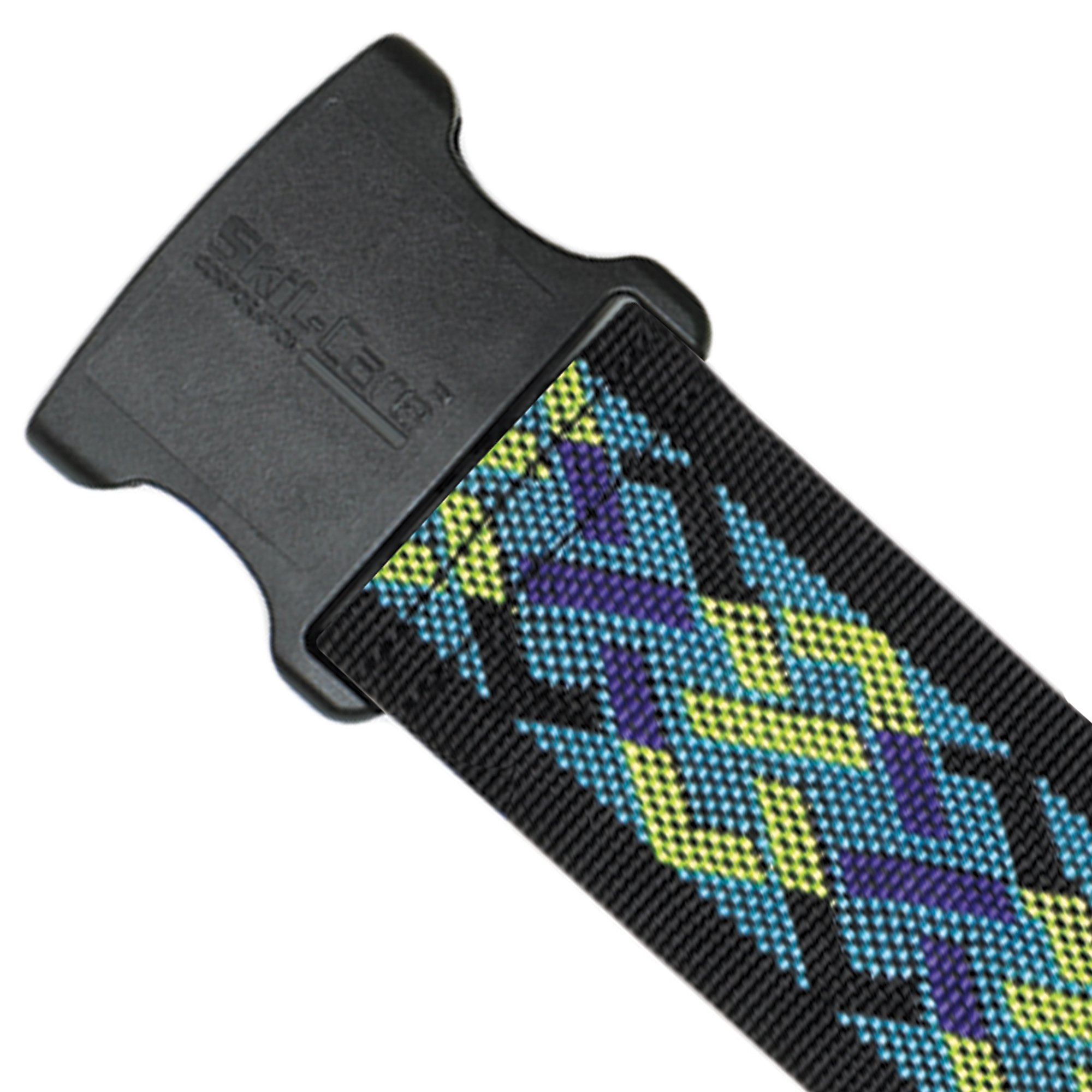 SkiL-Care™ Nylon Gait Belts with Delrin Buckle, Geo-Pattern D - Image 2