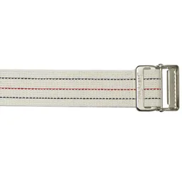 SkiL-Care™ Pinstripe Gait Belt with Metal Buckle, 60 Inch