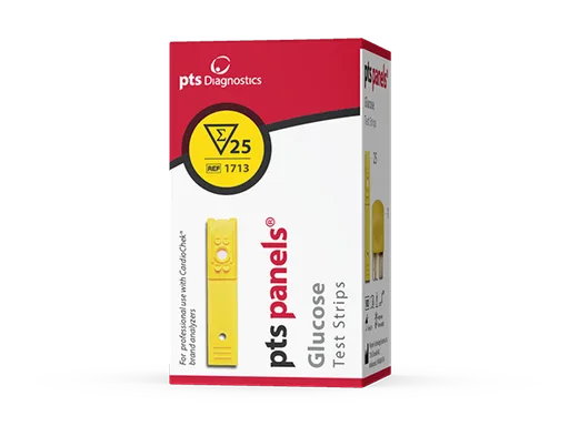 PTS Panel® Blood Glucose Test Strips