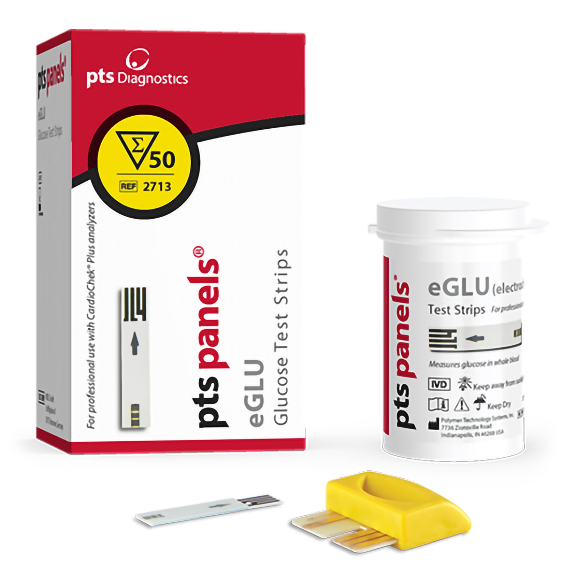 PTS Panel® eGLU™ Reagent Test Strip, Glucose test - Image 2