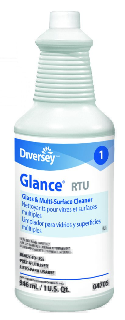 Glance® RTU Glass and Multi-Surface Cleaner, 32 oz.