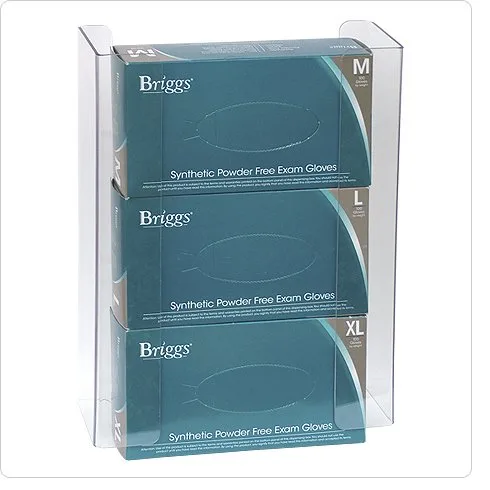 Glove Box Holder, 4-1/8 x 11-1/4 x 15-1/2 Inch