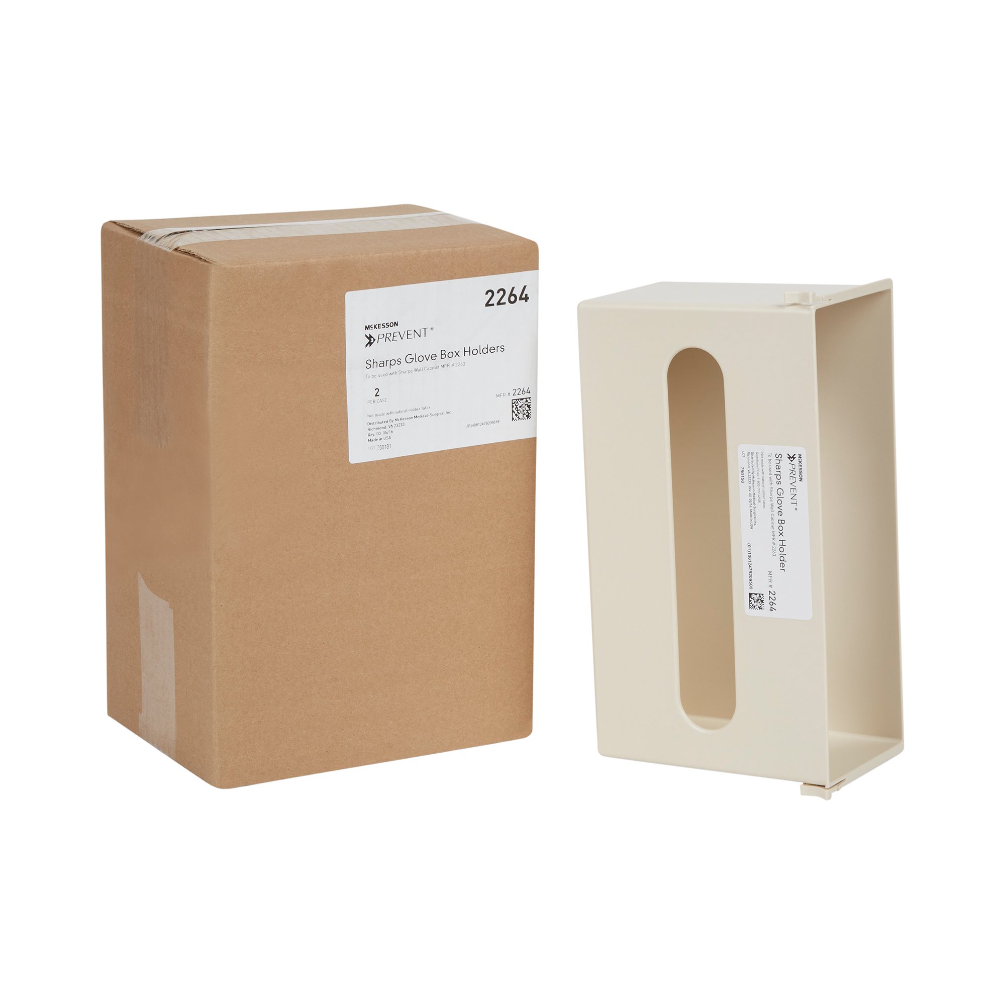 McKesson Prevent® Glove Box Holder, 11 x 6.5 x 3-7/8 Inch - Image 4