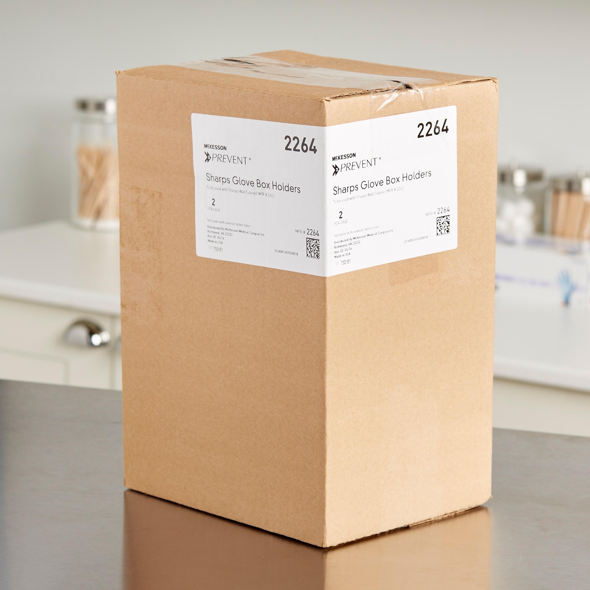 McKesson Prevent® Glove Box Holder, 11 x 6.5 x 3-7/8 Inch - Image 9