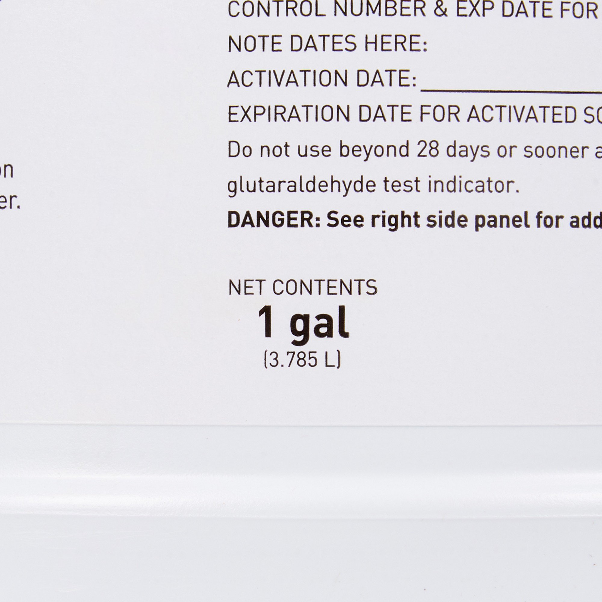 McKesson Glutaraldehyde High Level Disinfectant, 1-gallon Jug - Image 4