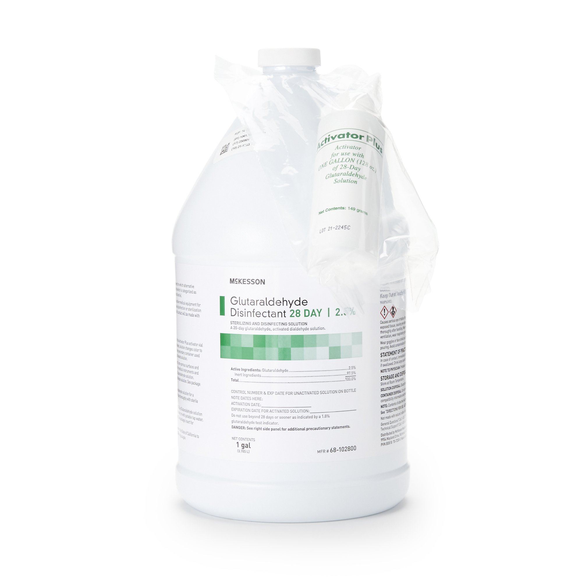 McKesson Glutaraldehyde High Level Disinfectant, 1-gallon Jug