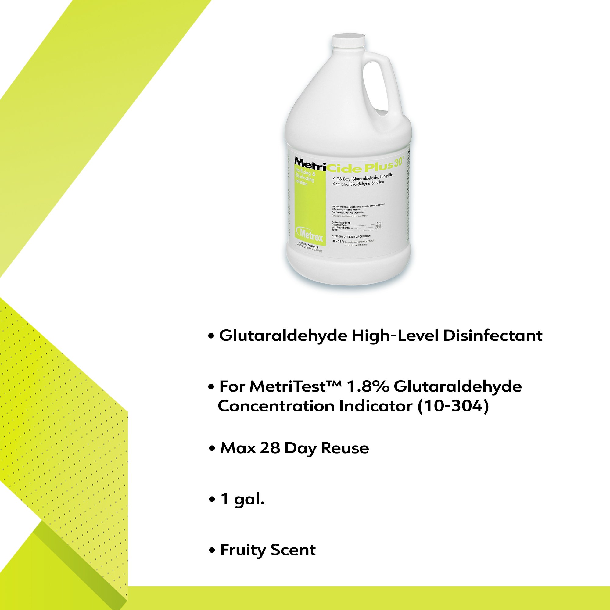 MetriCide Plus 30® Glutaraldehyde High Level Disinfectant - Image 3