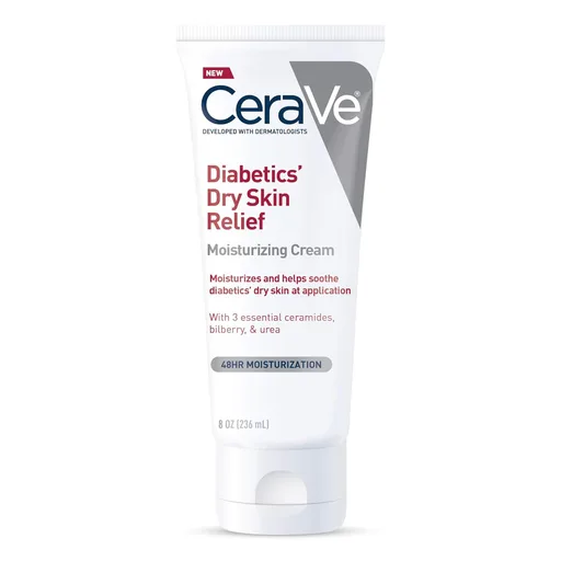CeraVe® Diabetics' Dry Skin Relief Moisturizing Cream, 8-ounce Tube