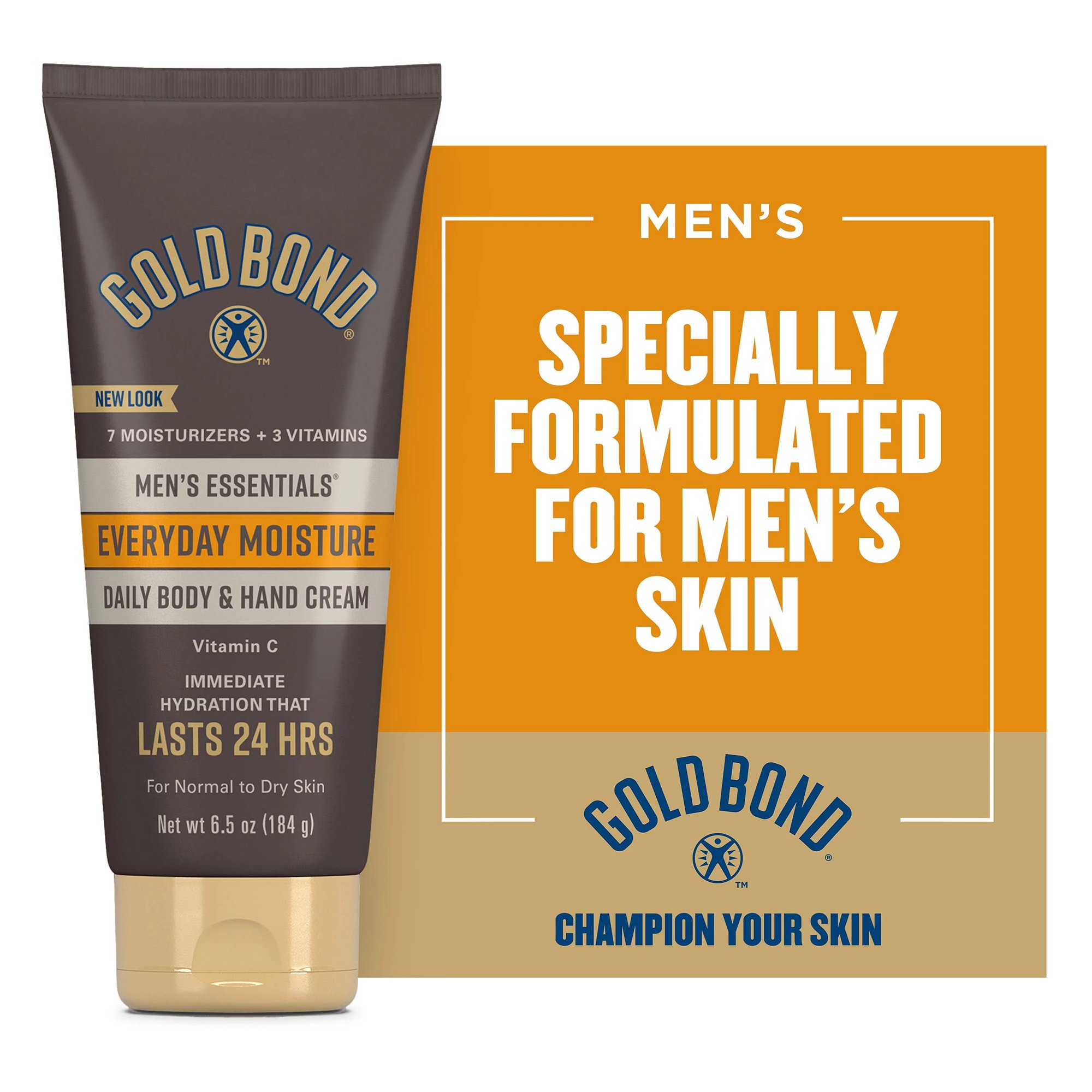 Gold Bond® Men's Essentials® Everyday Moisture Daily Body and Hand Cream - Image 3