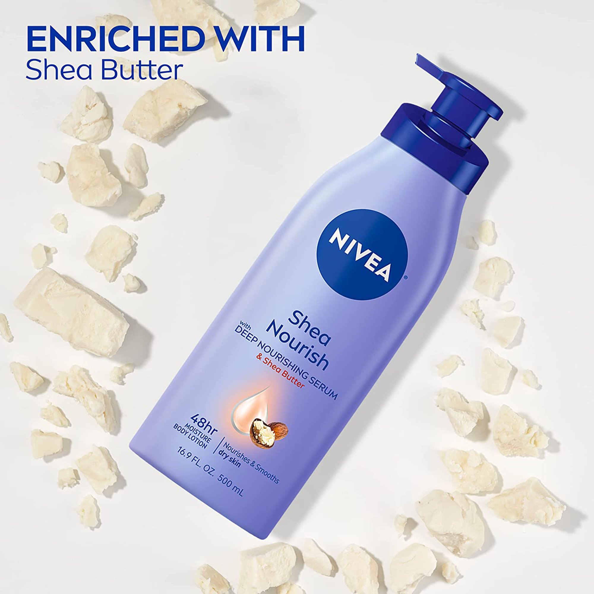 NIVEA® Shea Nourish Body Lotion, 16.9 oz. - Image 4