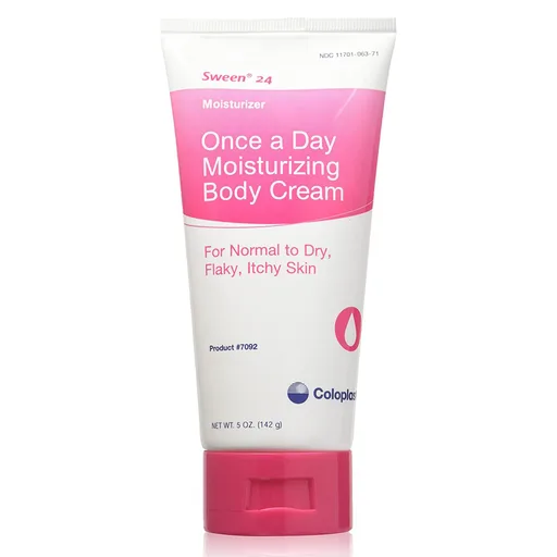 Sween® 24 Once a Day Moisturizing Body Cream for Flaky, Itchy Skin, 5-ounce tube