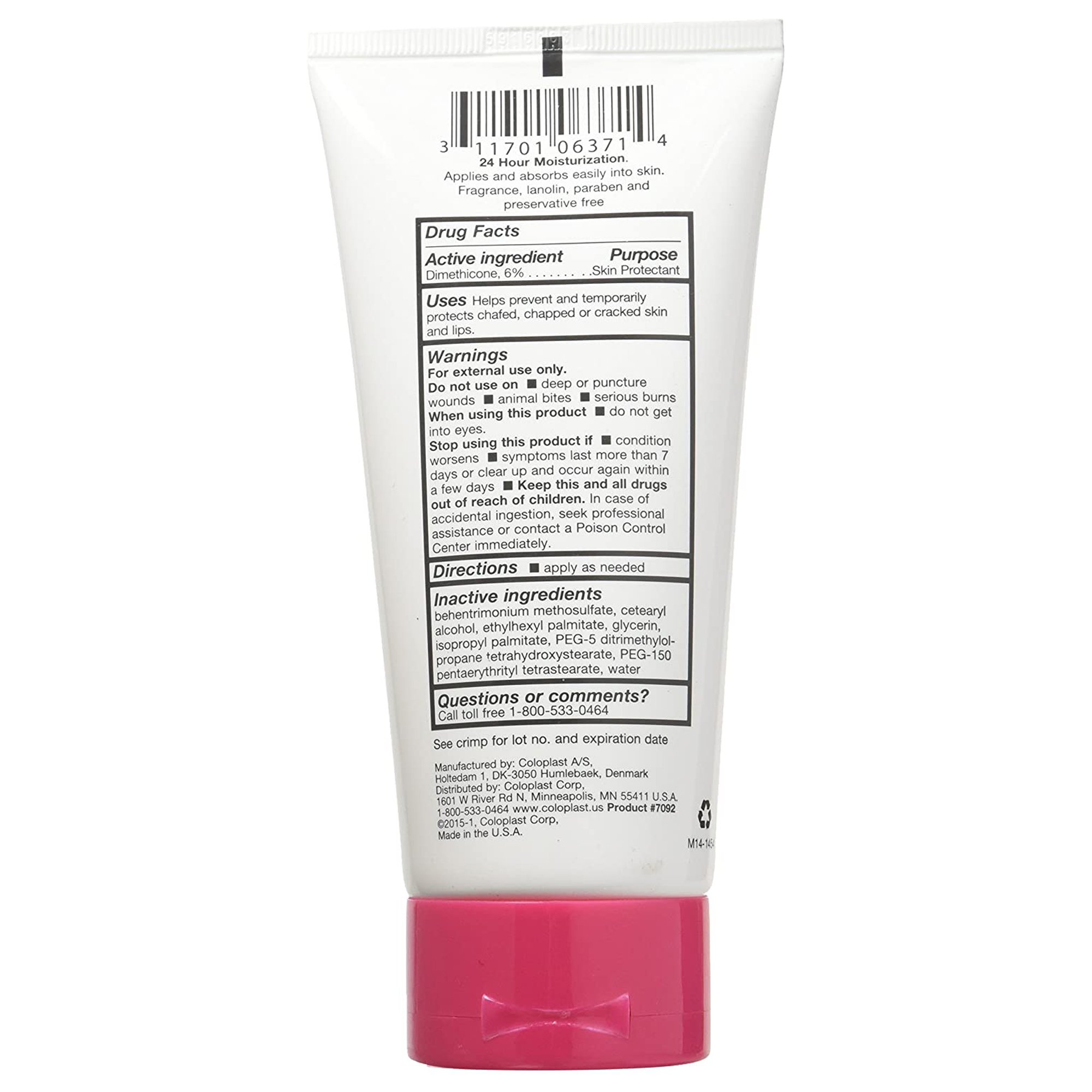 Sween® 24 Once a Day Moisturizing Body Cream for Flaky, Itchy Skin, 5-ounce tube - Image 2