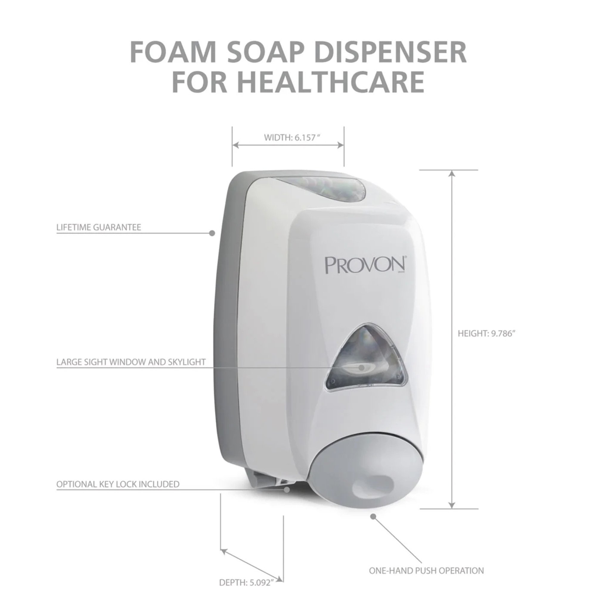 Provon® FMX-12™ Skin Care Dispenser, 1250 mL - Image 2