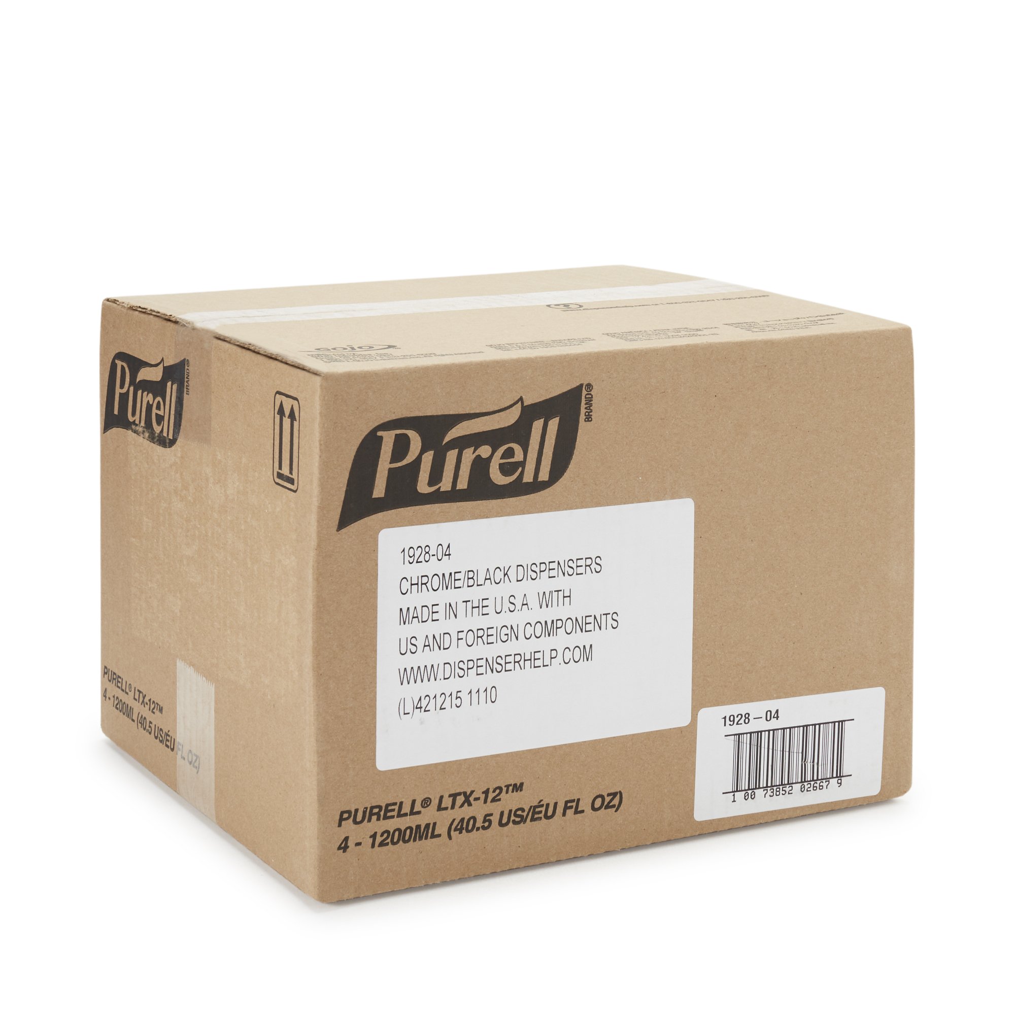 Purell® LTX-12™ Touch Free Dispenser, 1200 mL, Chrome - Image 2
