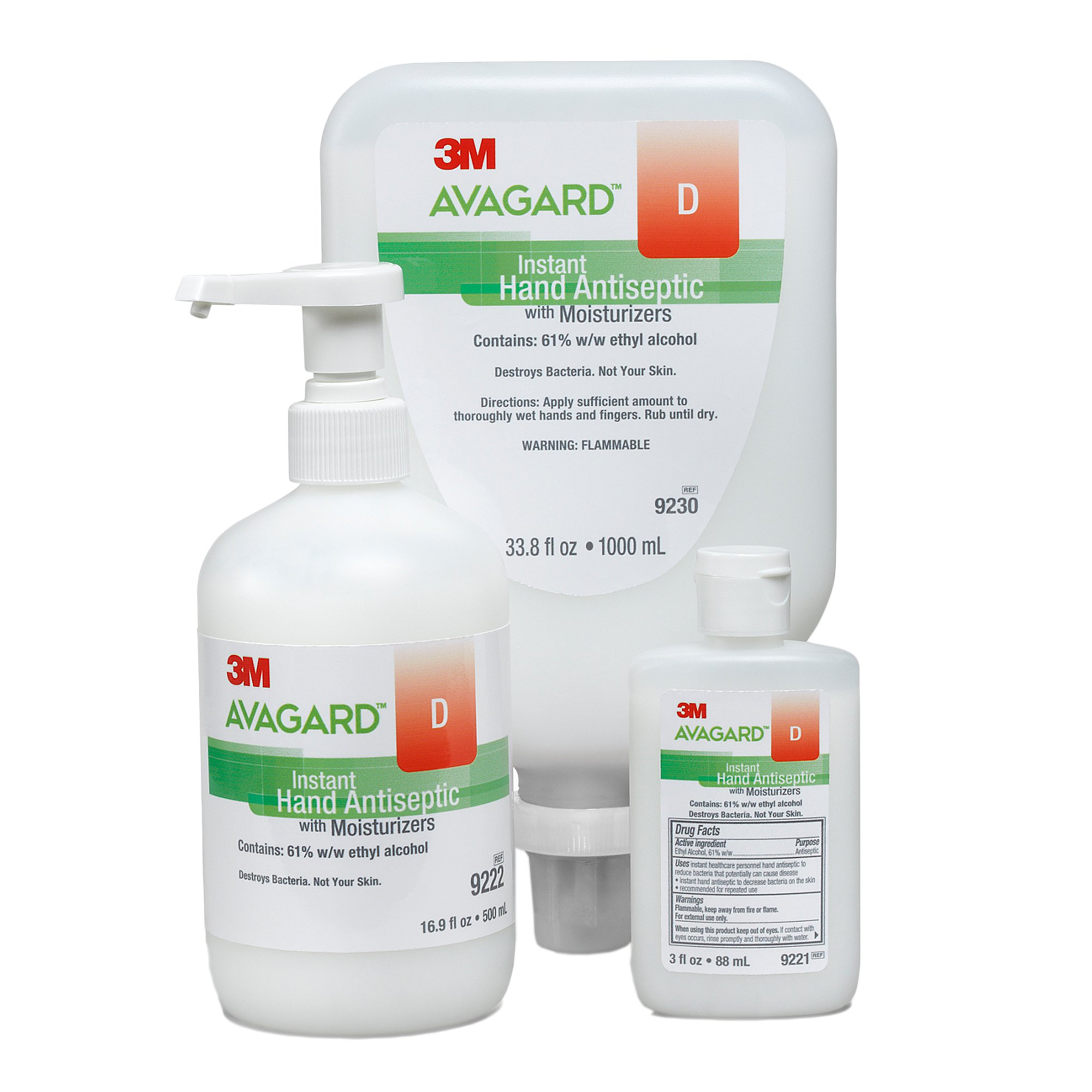 3M Avagard D Hand Antiseptic, 16 oz, Pump Bottle - Image 3