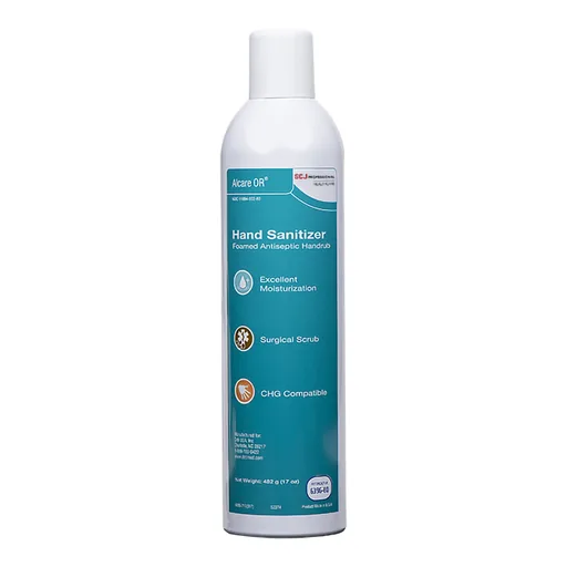 Alcare® OR Ethyl Alcohol Foamed Antiseptic Handrub, Aerosol Can