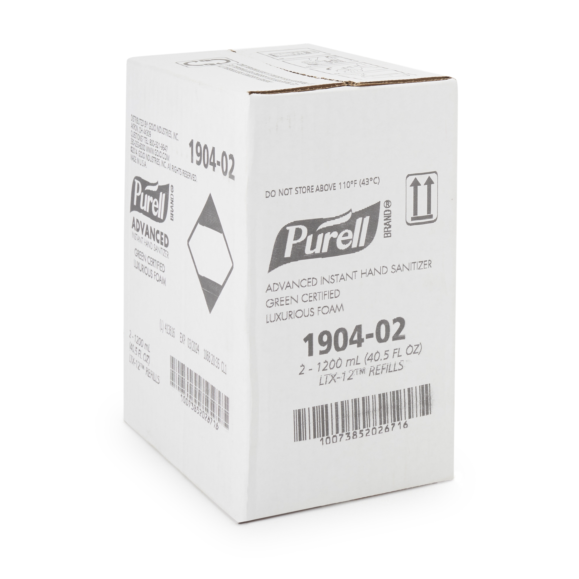 Purell® Advanced Foaming Hand Sanitizer 1200 mL Dispenser Refill Bottle - Image 2