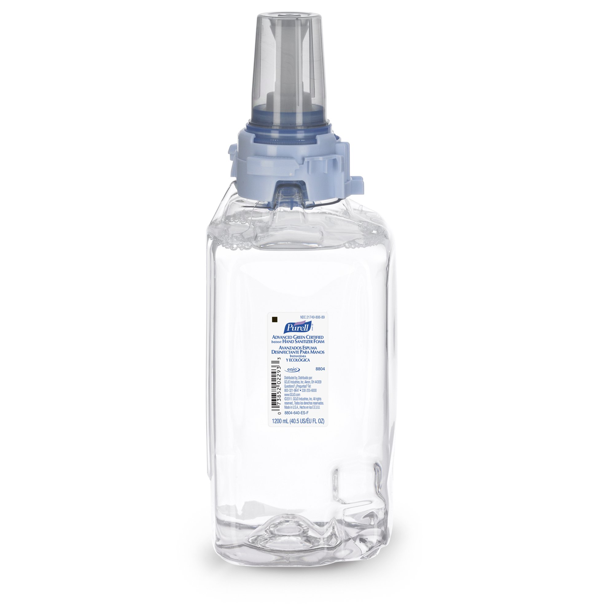 Purell® Advanced Foaming Hand Sanitizer 1200 mL Dispenser Refill Bottle