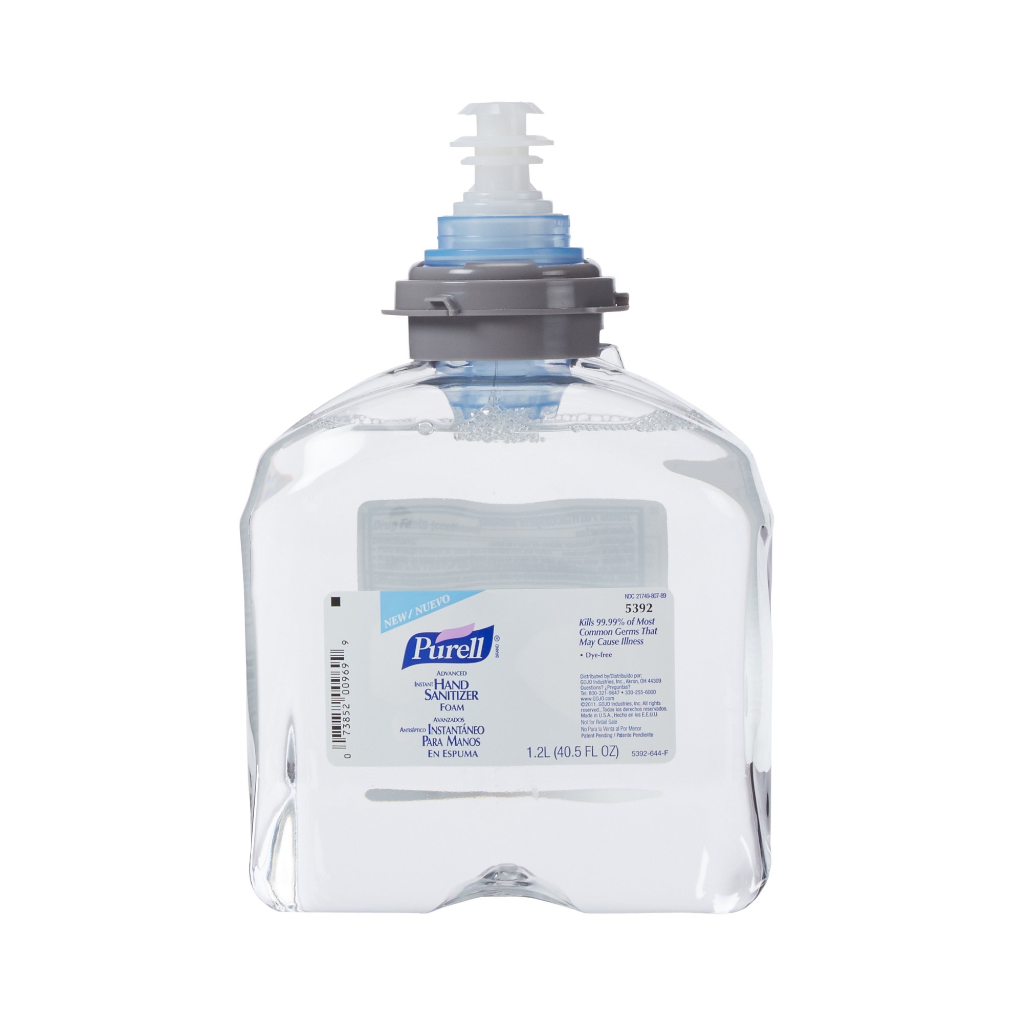 Purell® Advanced Foaming Hand Sanitizer, 1,200 mL Dispenser Refill Bottle - Image 2