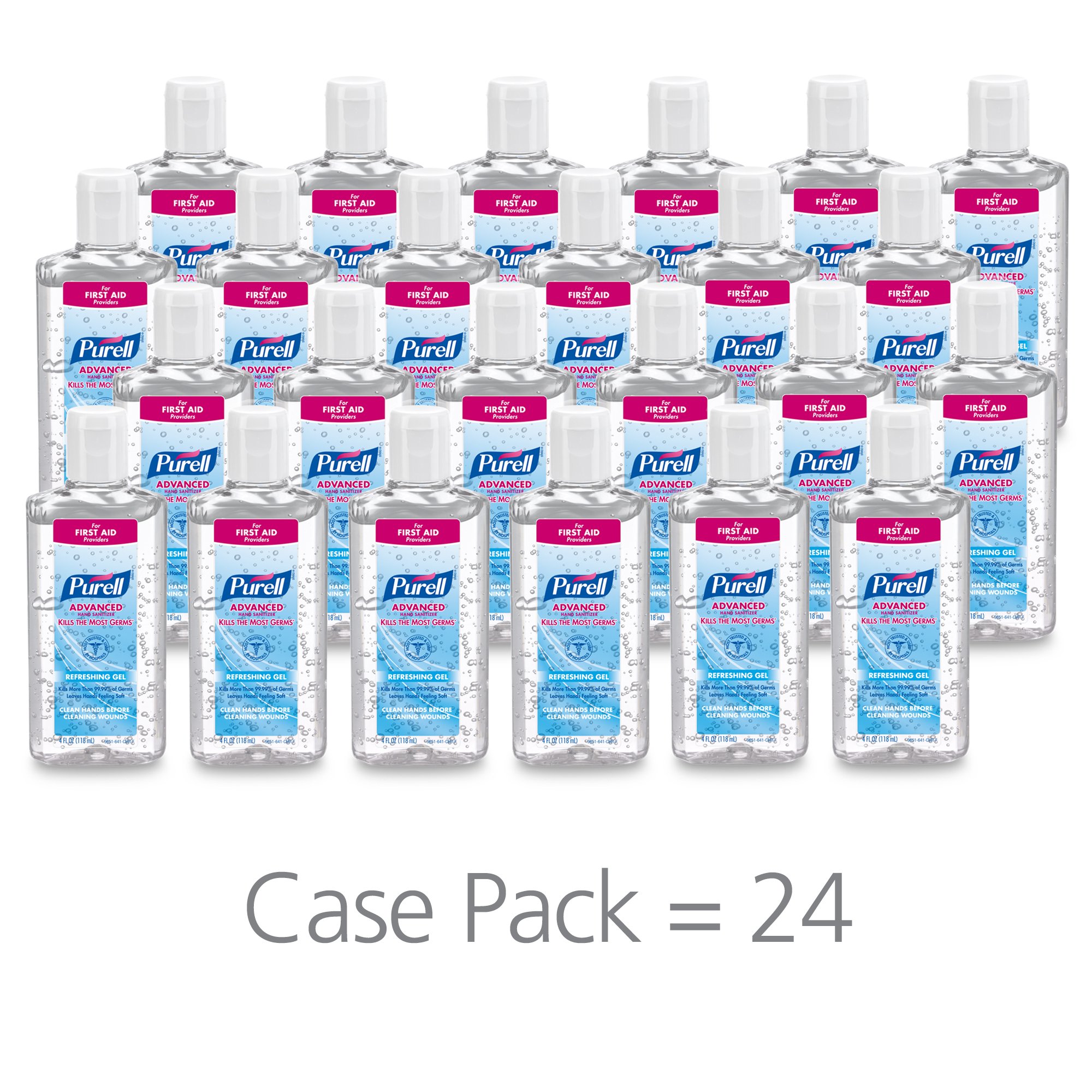 Purell® Advanced Hand Sanitizer 70% Alcohol Gel, Bottle, 4 ounces, Fruit Scent - Image 4