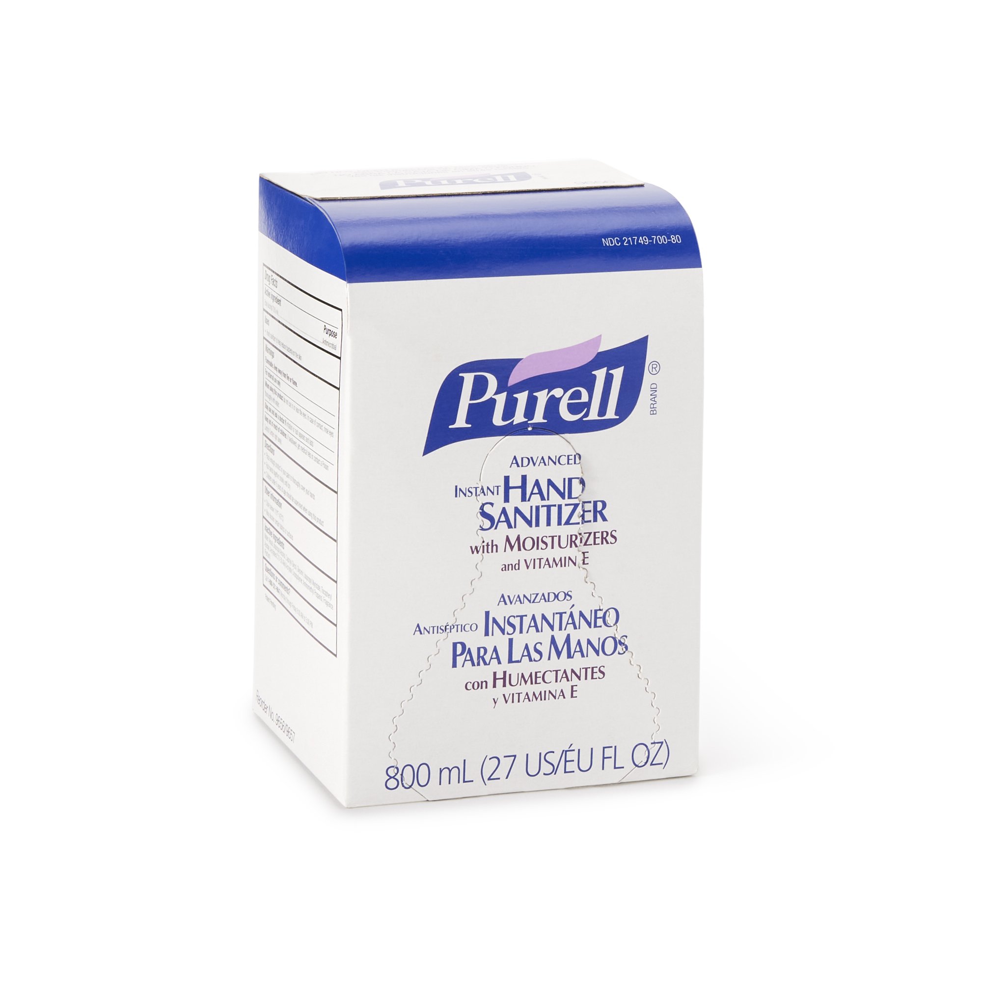 Purell® Advanced Hand Sanitizer 800 mL Ethyl Alcohol